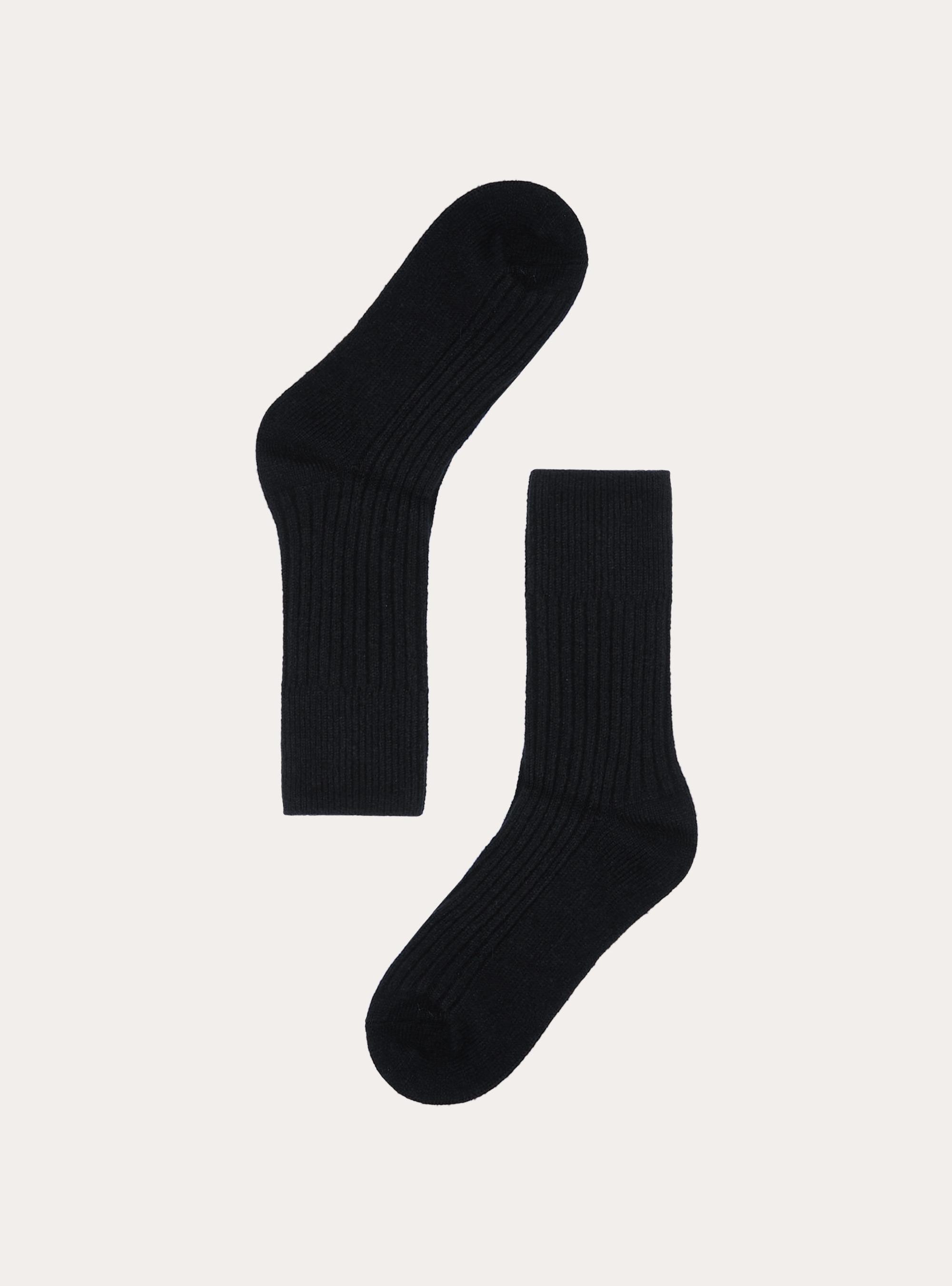 Set de dos pares de calcetines, BK1 BLACK