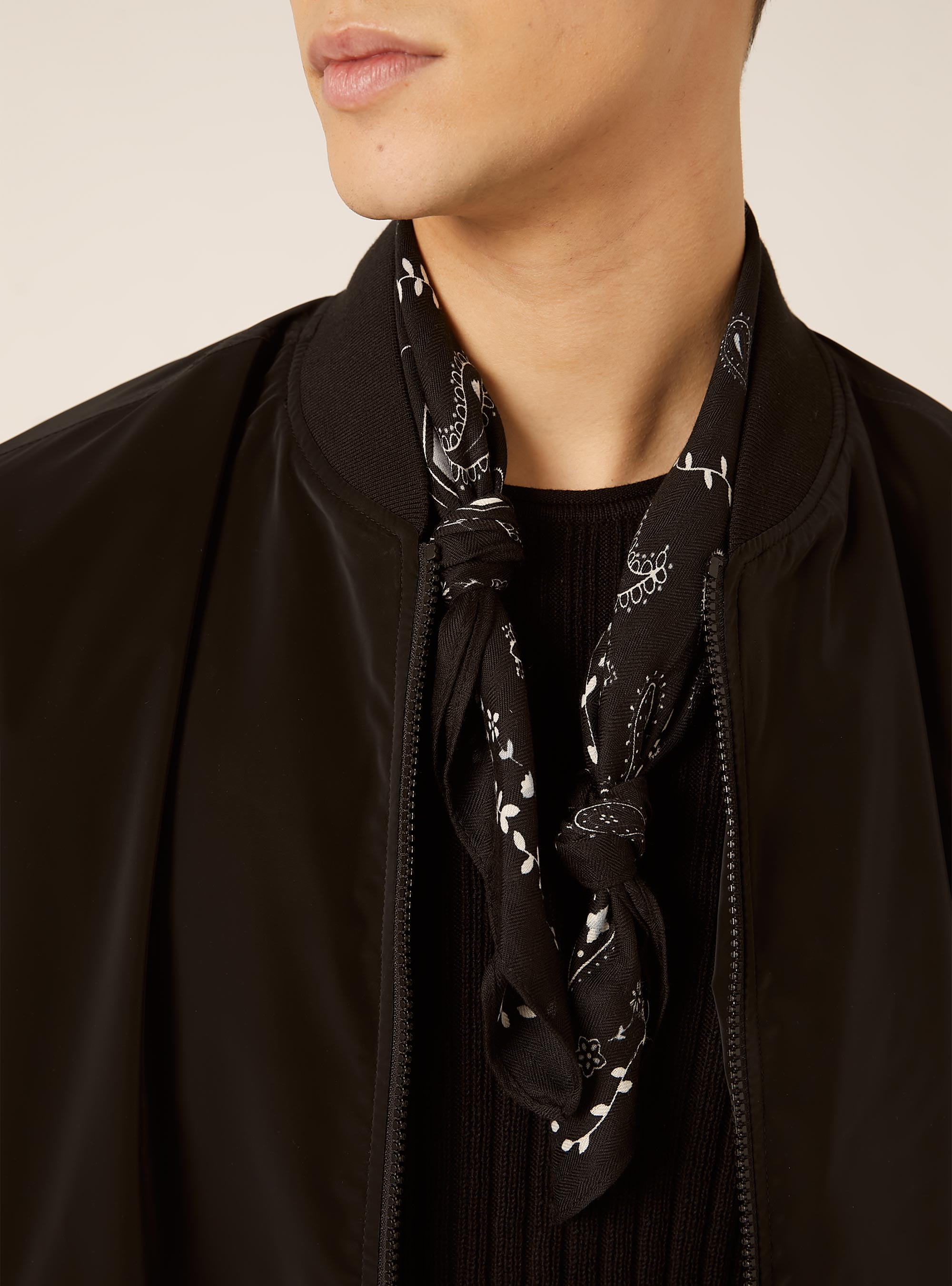 Regular fit bomber jacket, BK1 BLACK