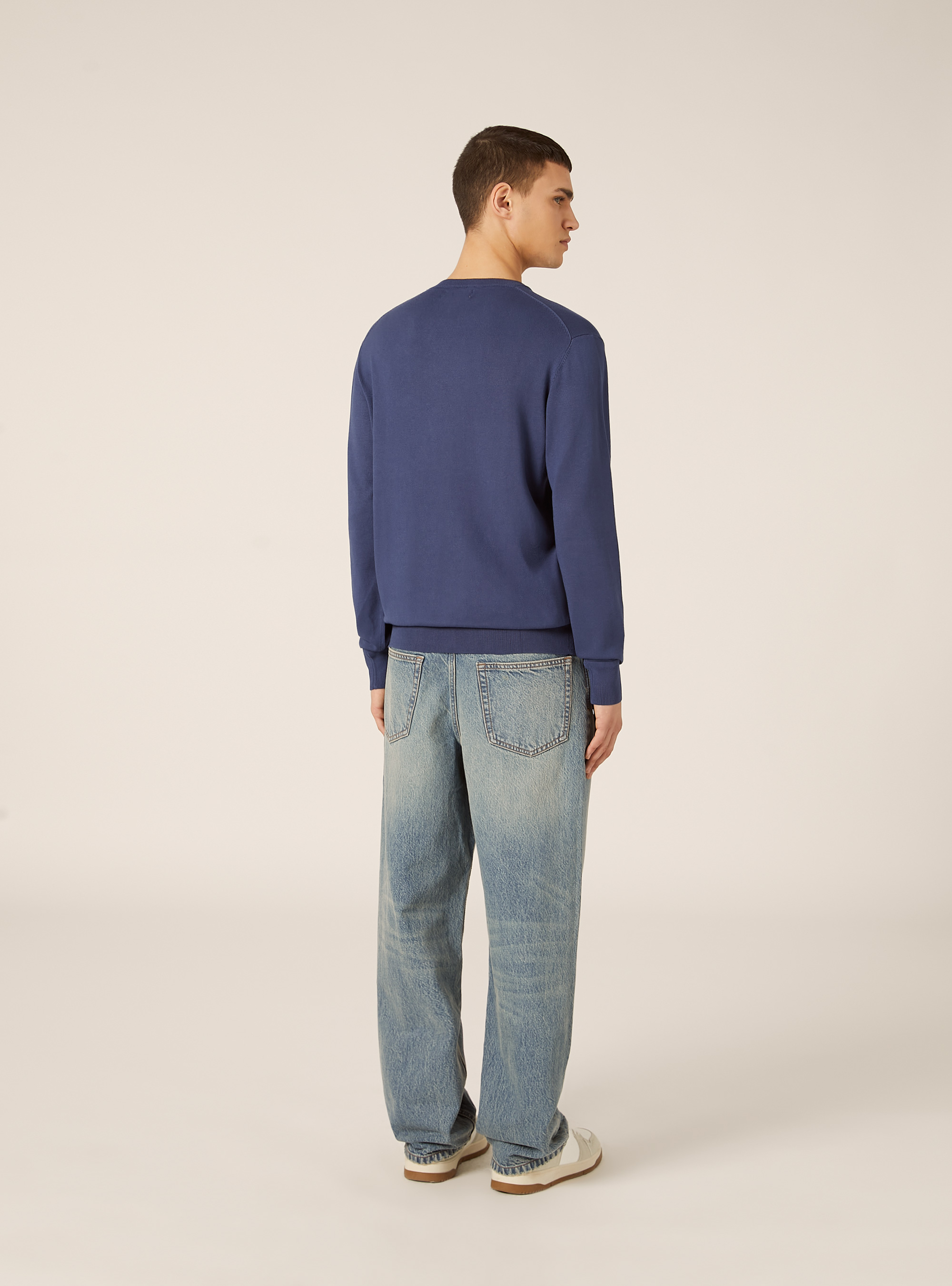 Pullover in sustainable Ecovero viscose, BL3 BLUE LIGHT