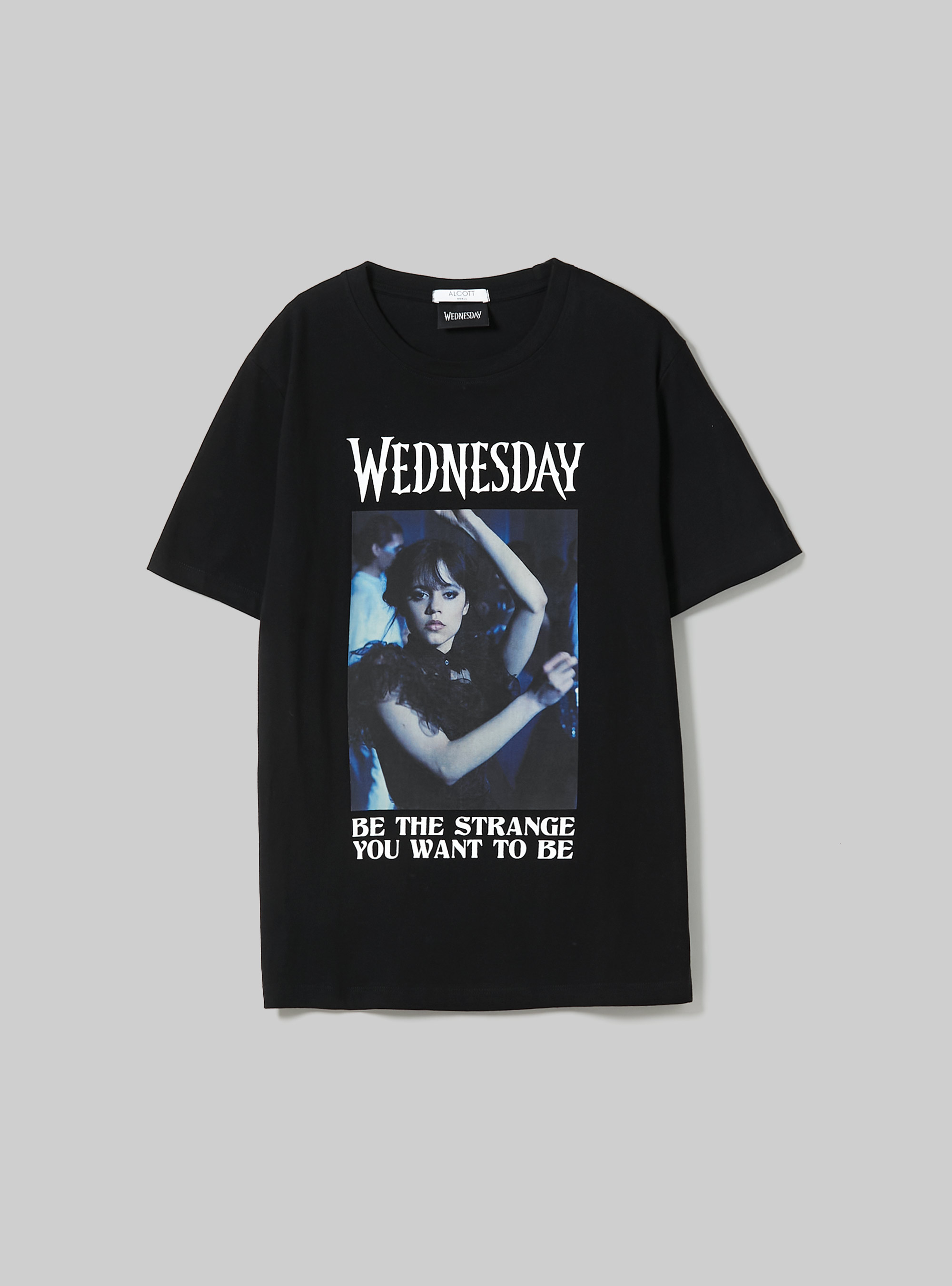 Maglietta Wednesday / Alcott, BK1 BLACK