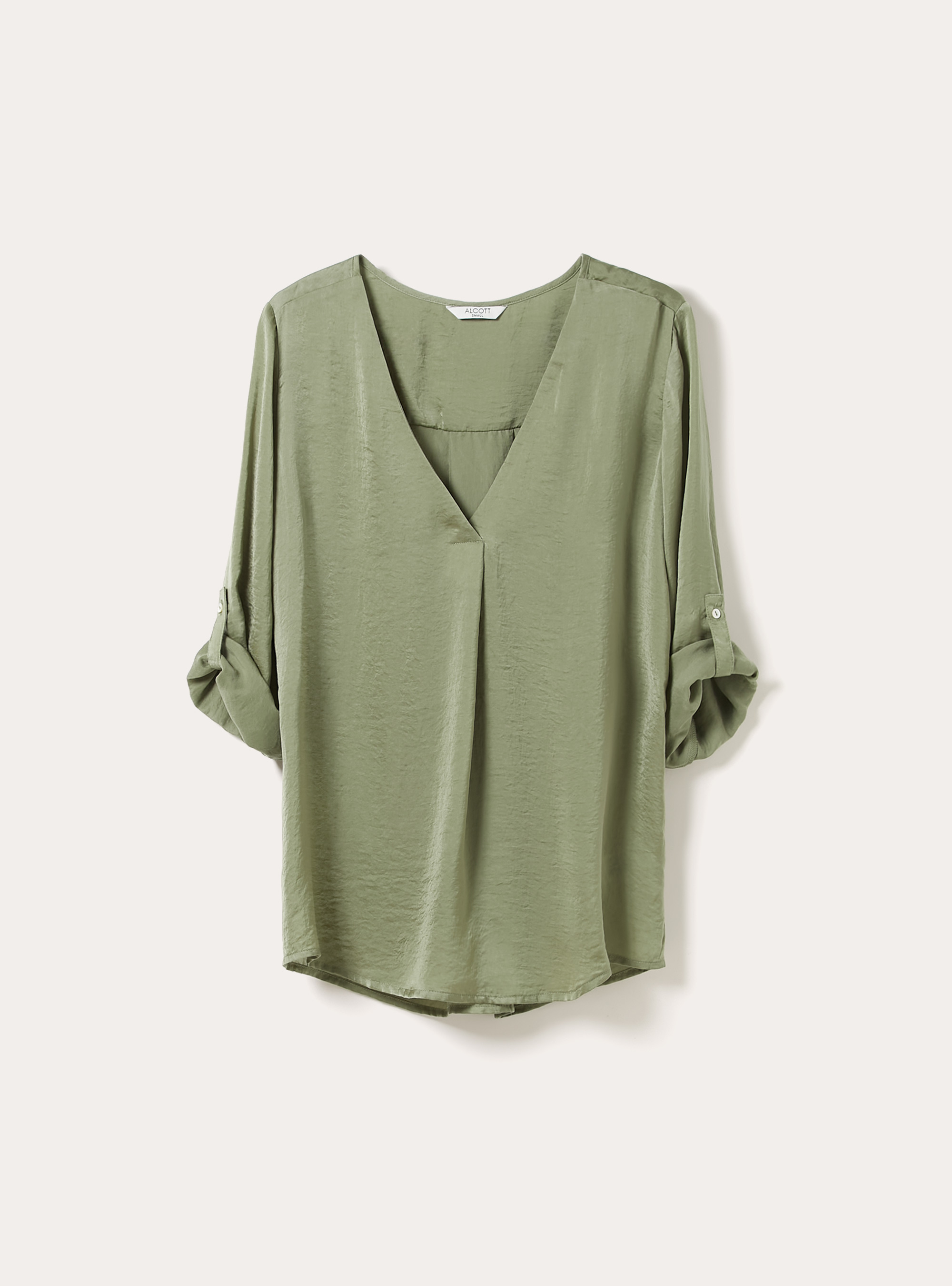 Blouse &agrave; encolure unie, KY2 KAKY MEDIUM