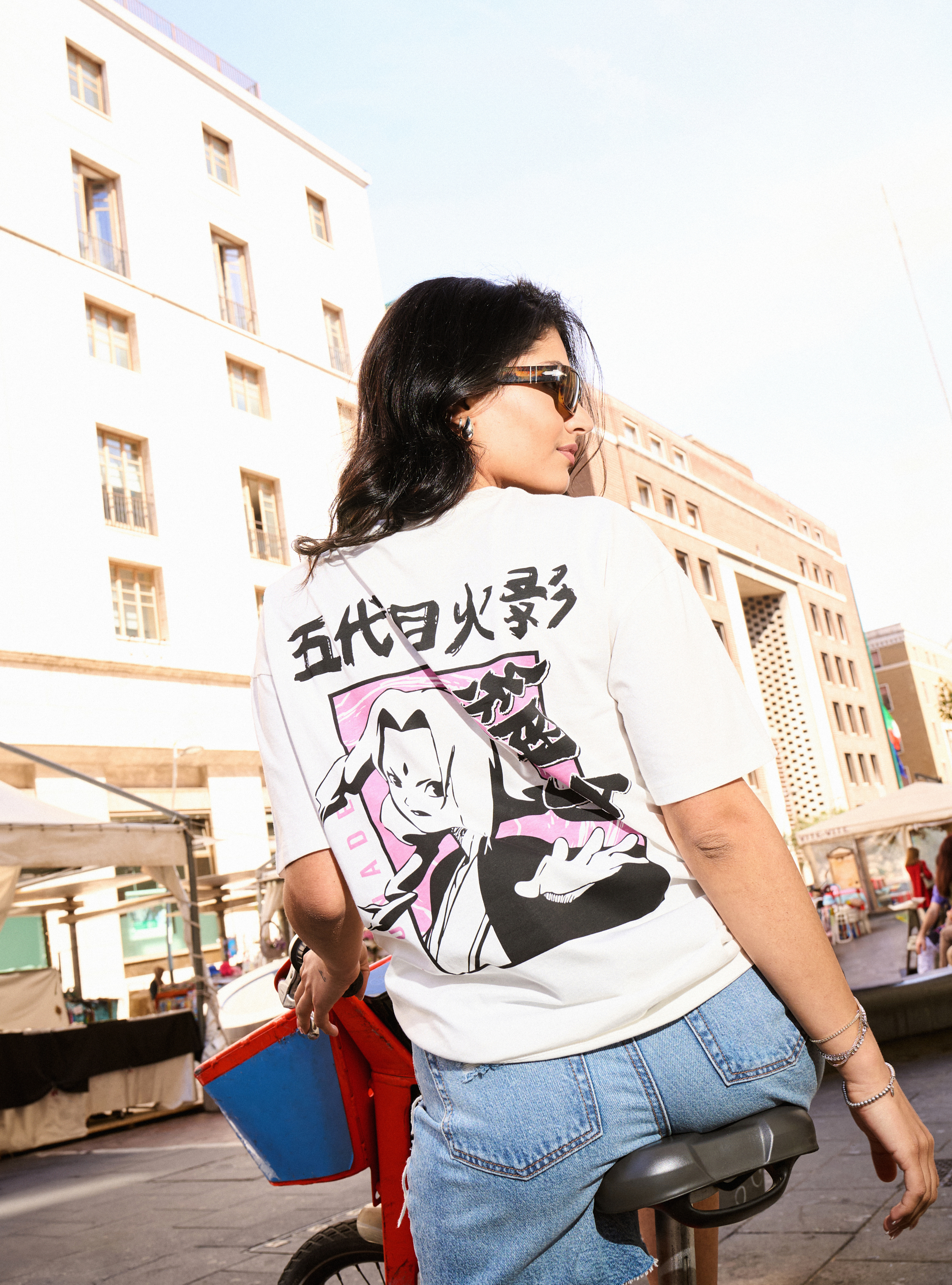 Naruto / Alcott T-shirt, WH1 OFF WHITE
