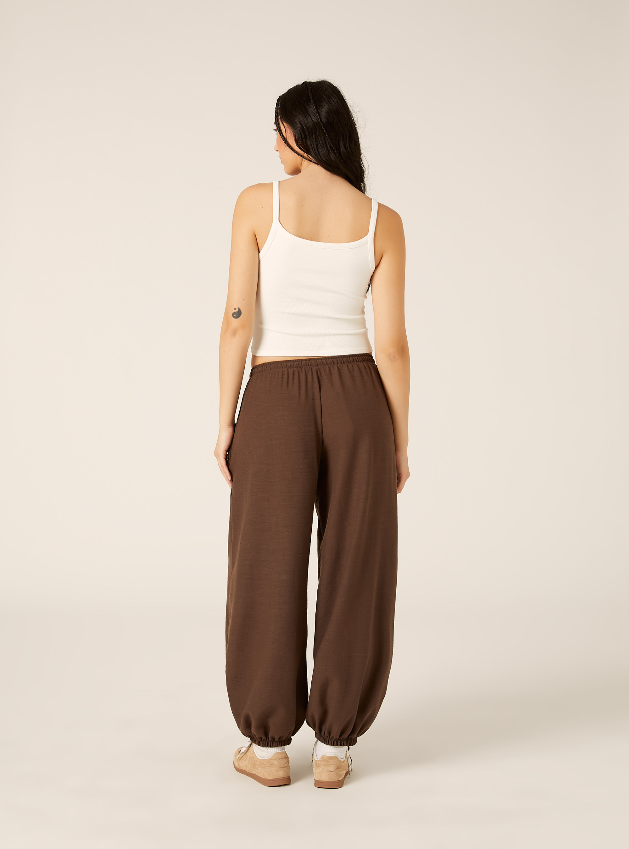 Debardeur Crop Cotele Basic, WH3 WHITE
