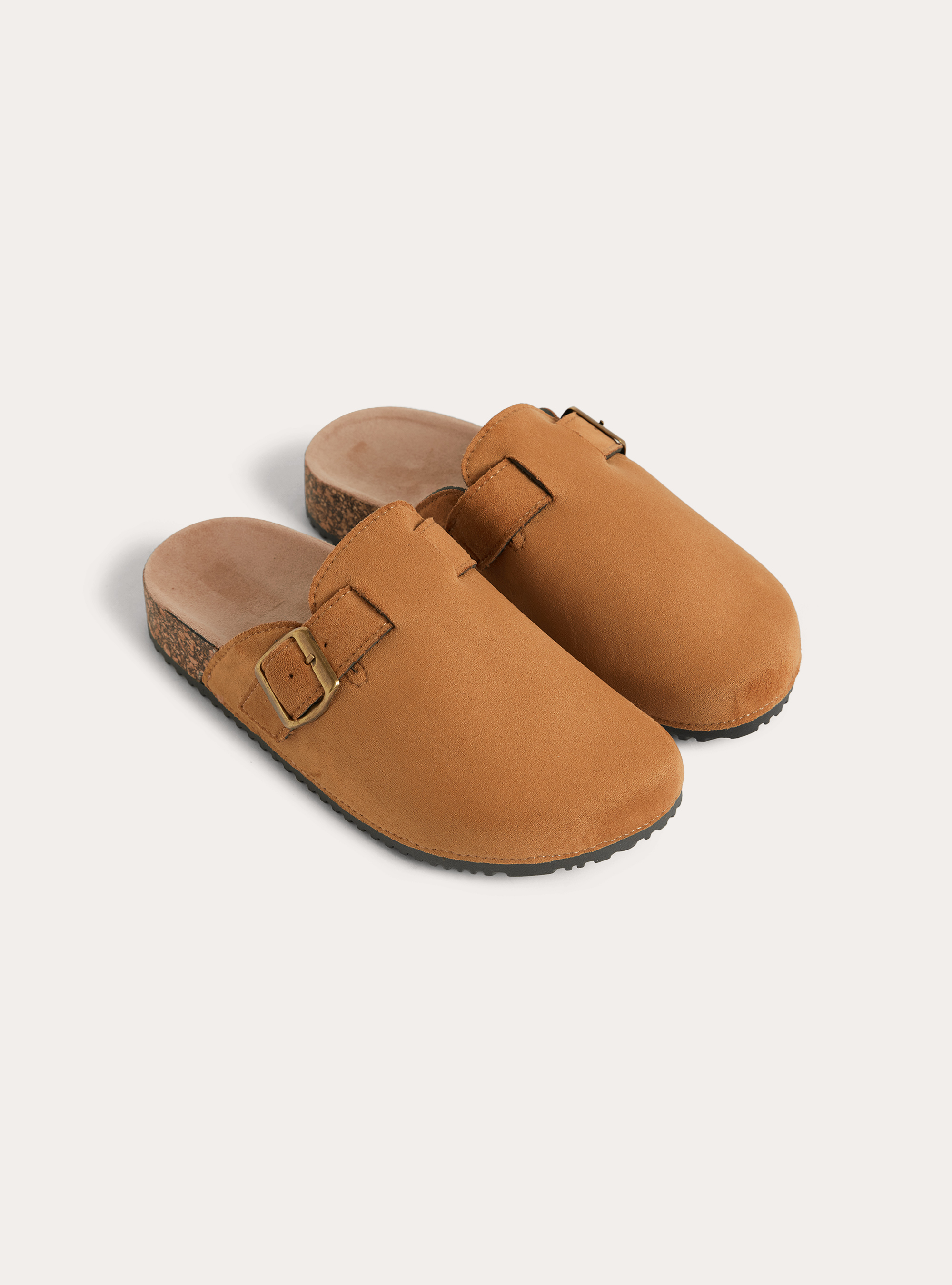 Suede sabot, TB2 TOBACCO MEDIUM