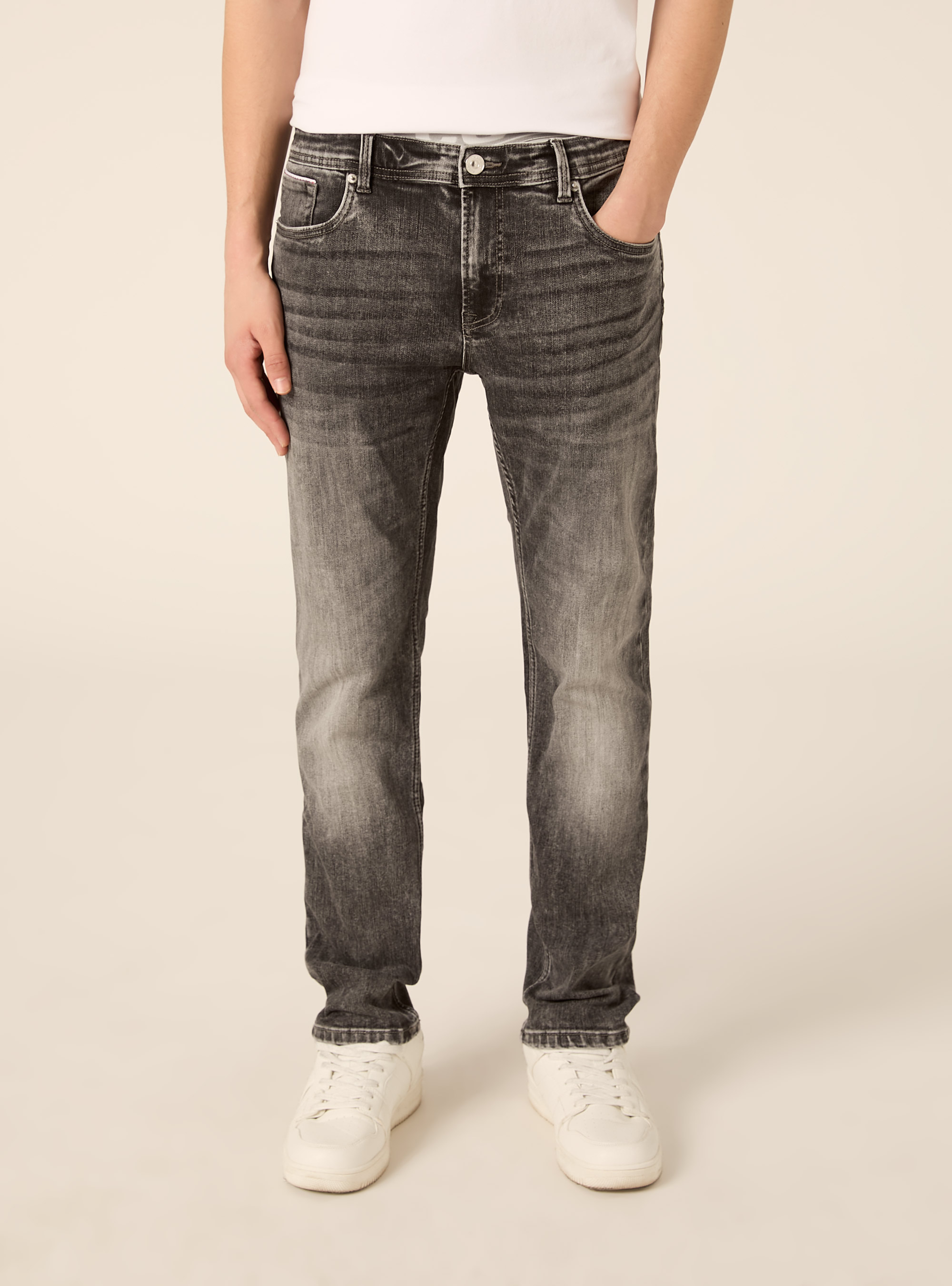Skinny fit jeans, D000 BLACK
