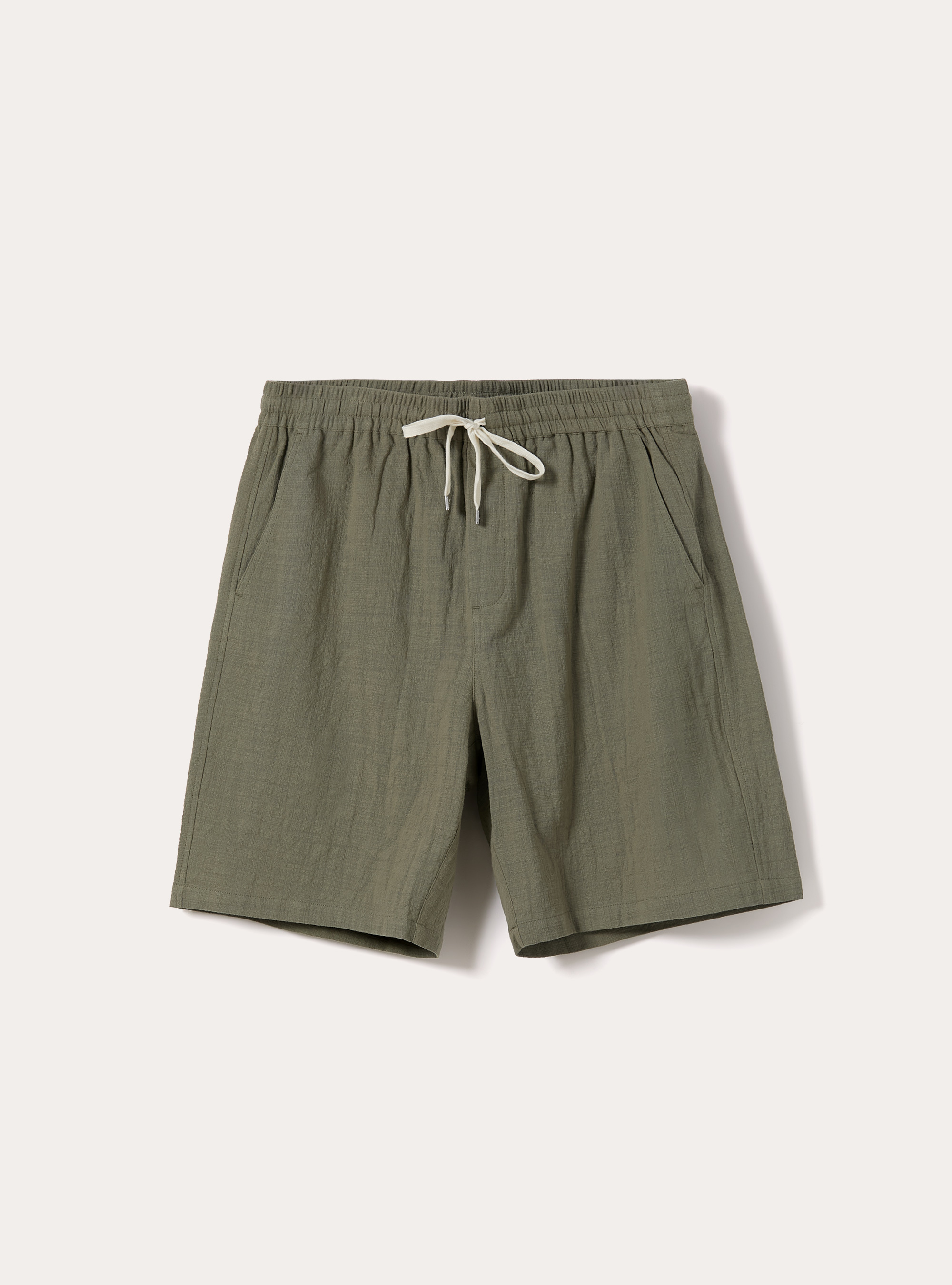 Bermuda en coton avec taille &eacute;lastique, KY2 KAKY MEDIUM