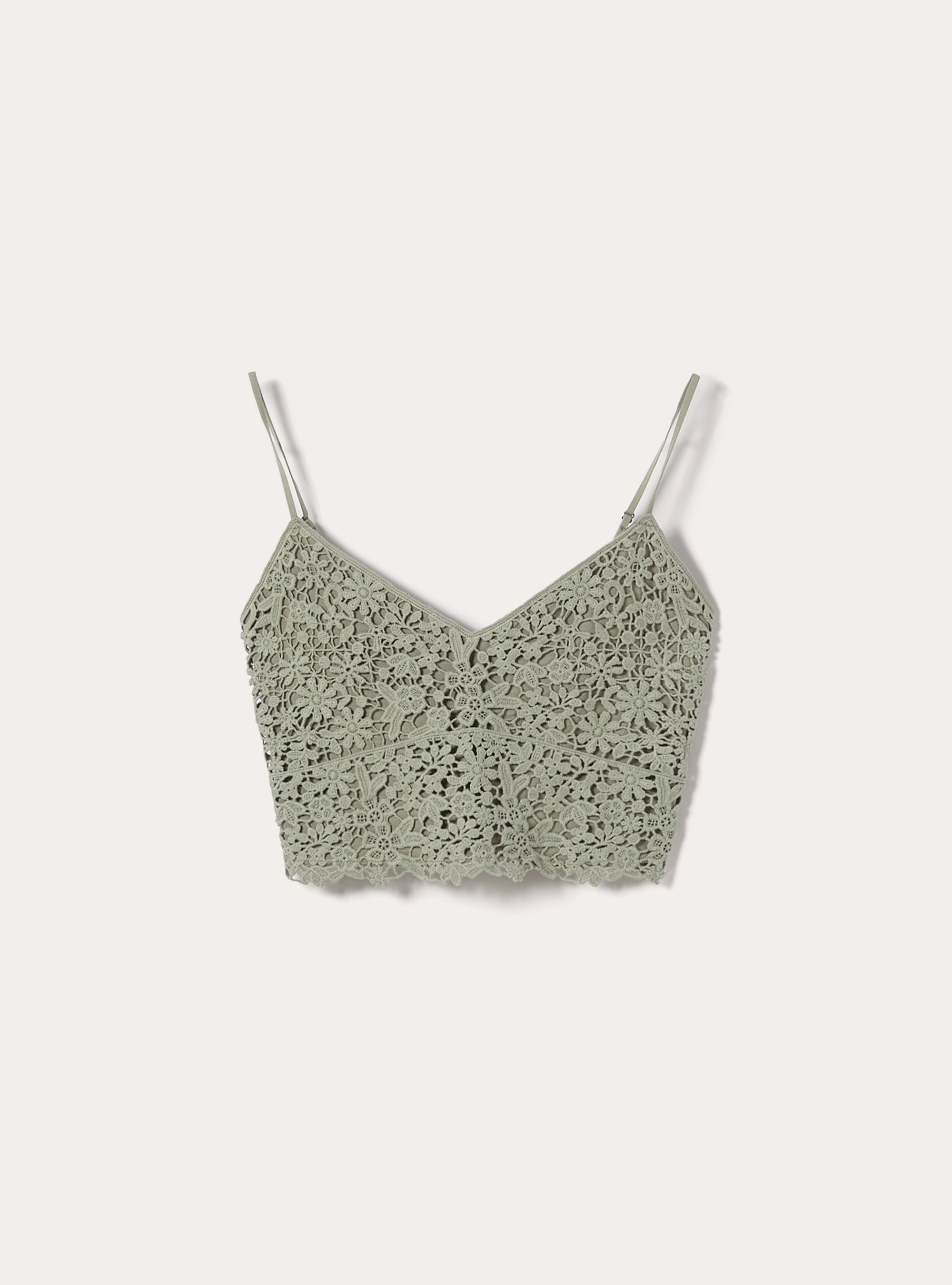 Top crochet con bretelle, KAKY MEDIO