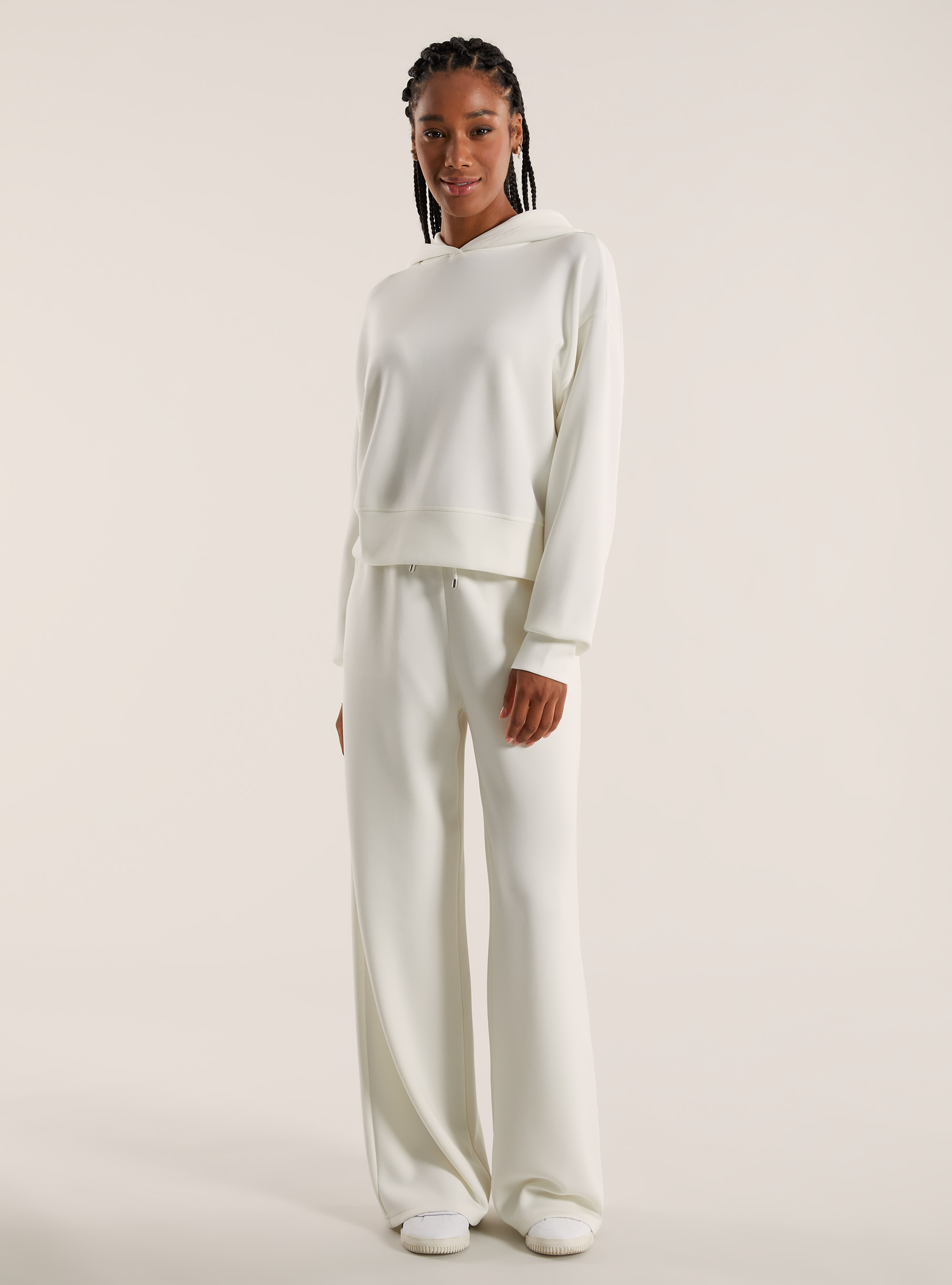 Sweat court en scuba doux, WH2 WHITE