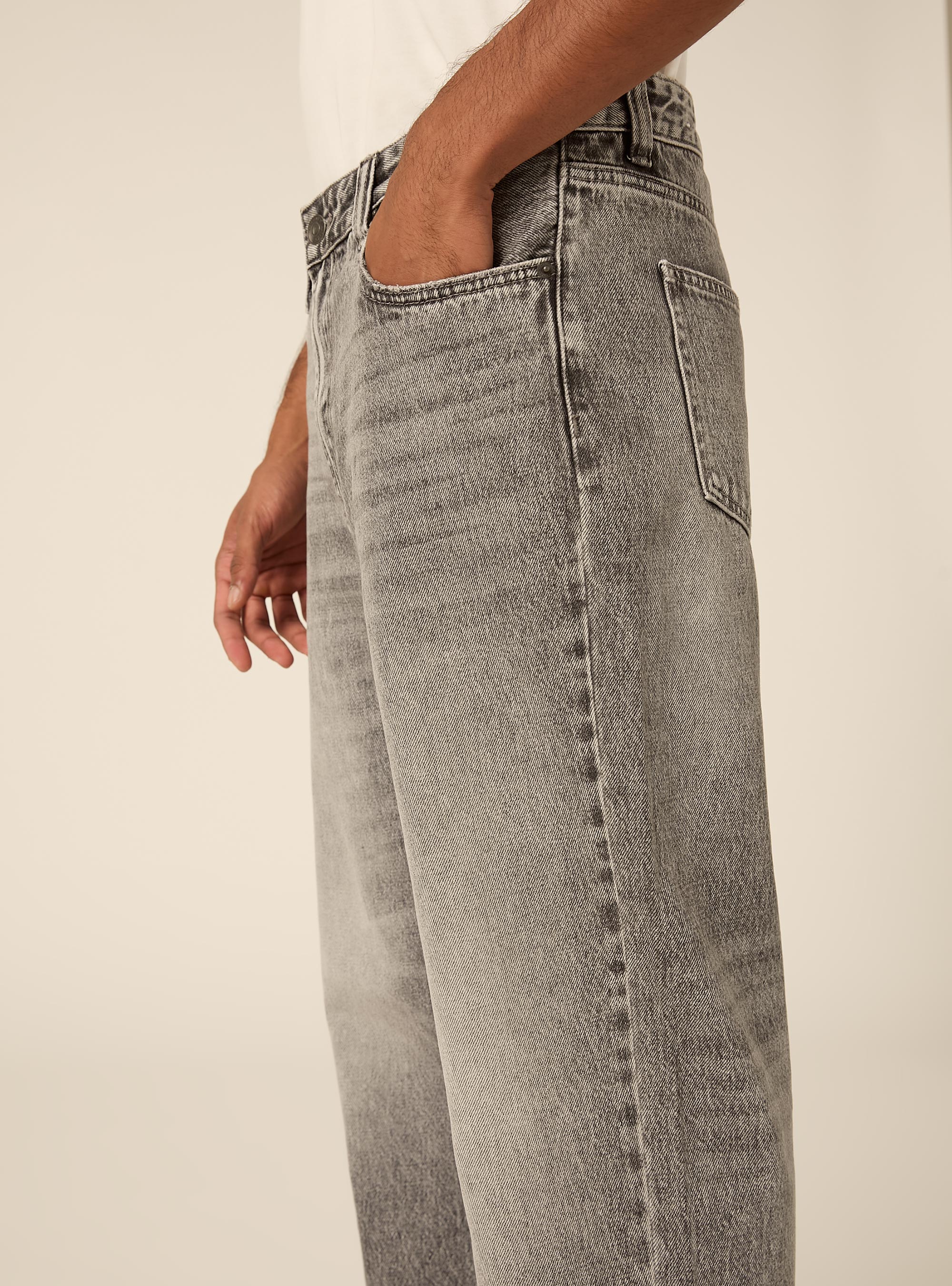 Jeans straight fit, D00G GREY