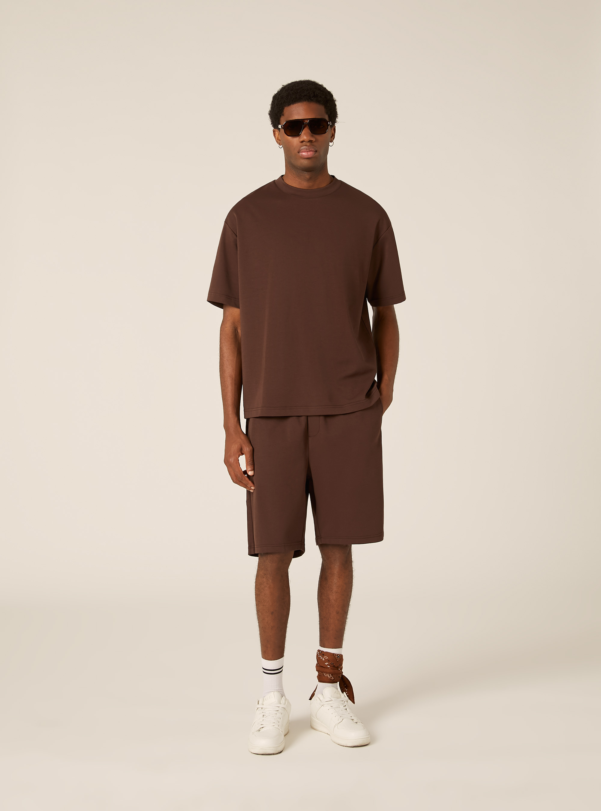 AIRes Jersey-T-Shirt, BR1 BROWN DARK