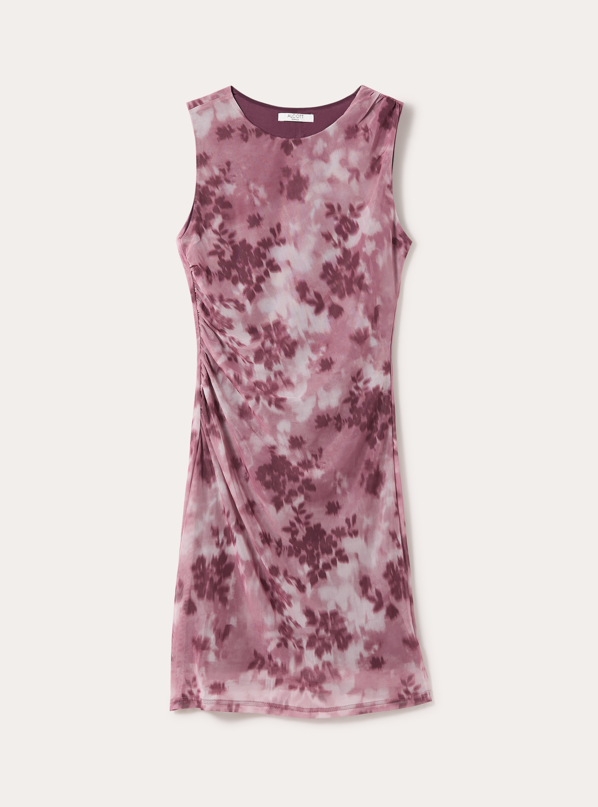Tulle mini dress, PK1 PINK DARK