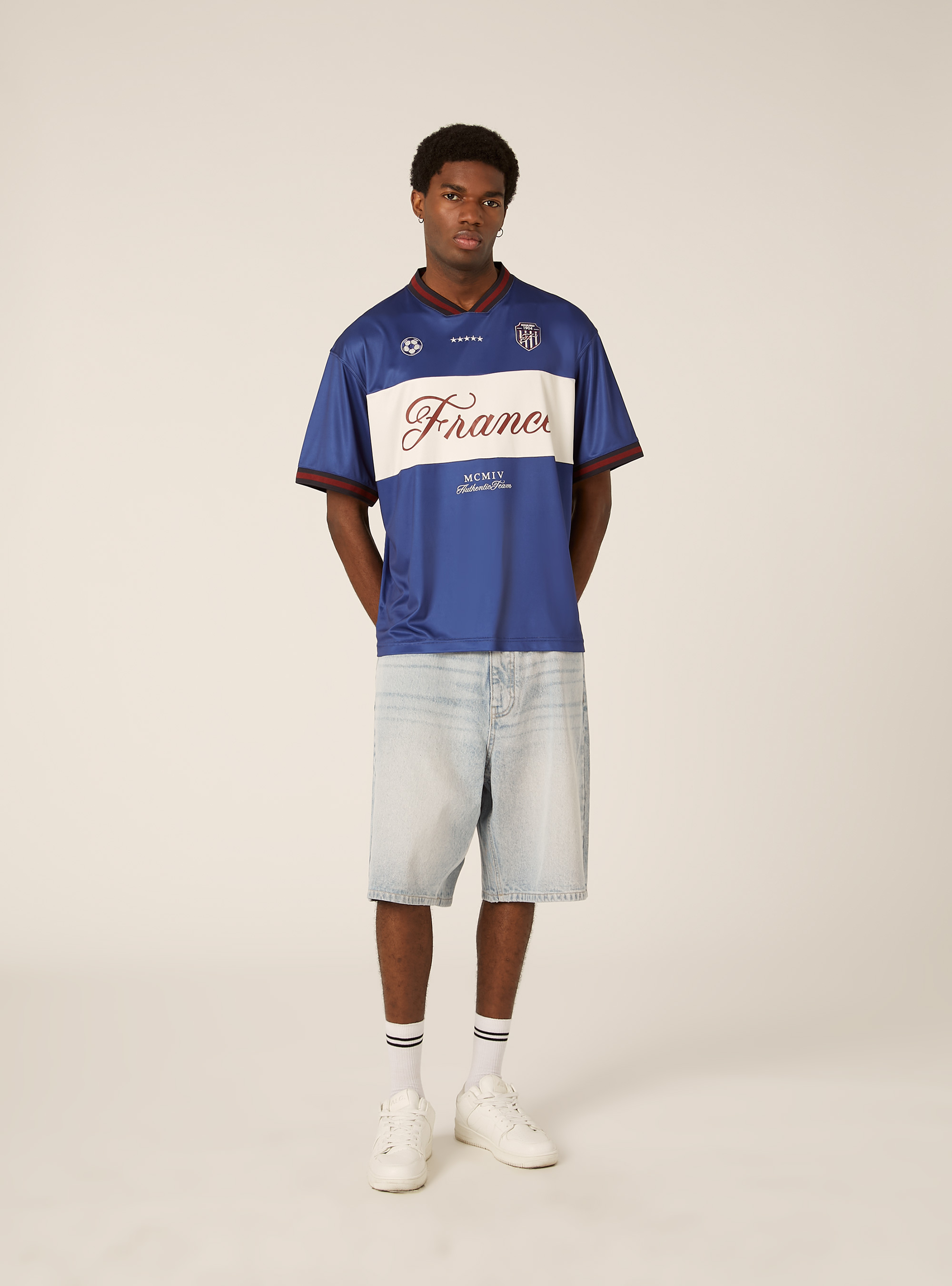 Blokecore Technical Lightweight Football Jersey, RY2 ROYALE MEDIUM