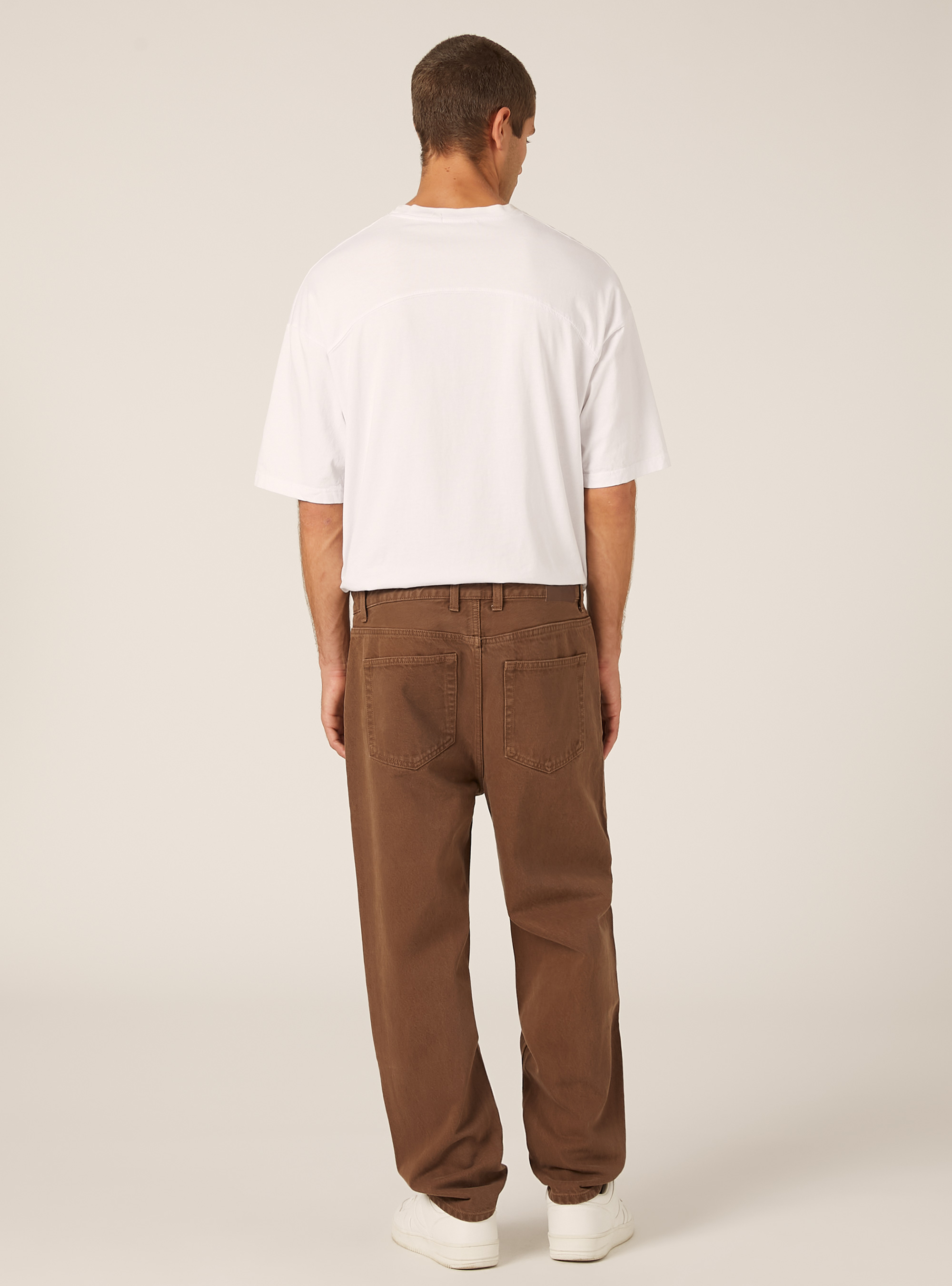 Jeans loose fit, BR2 BROWN MEDIUM