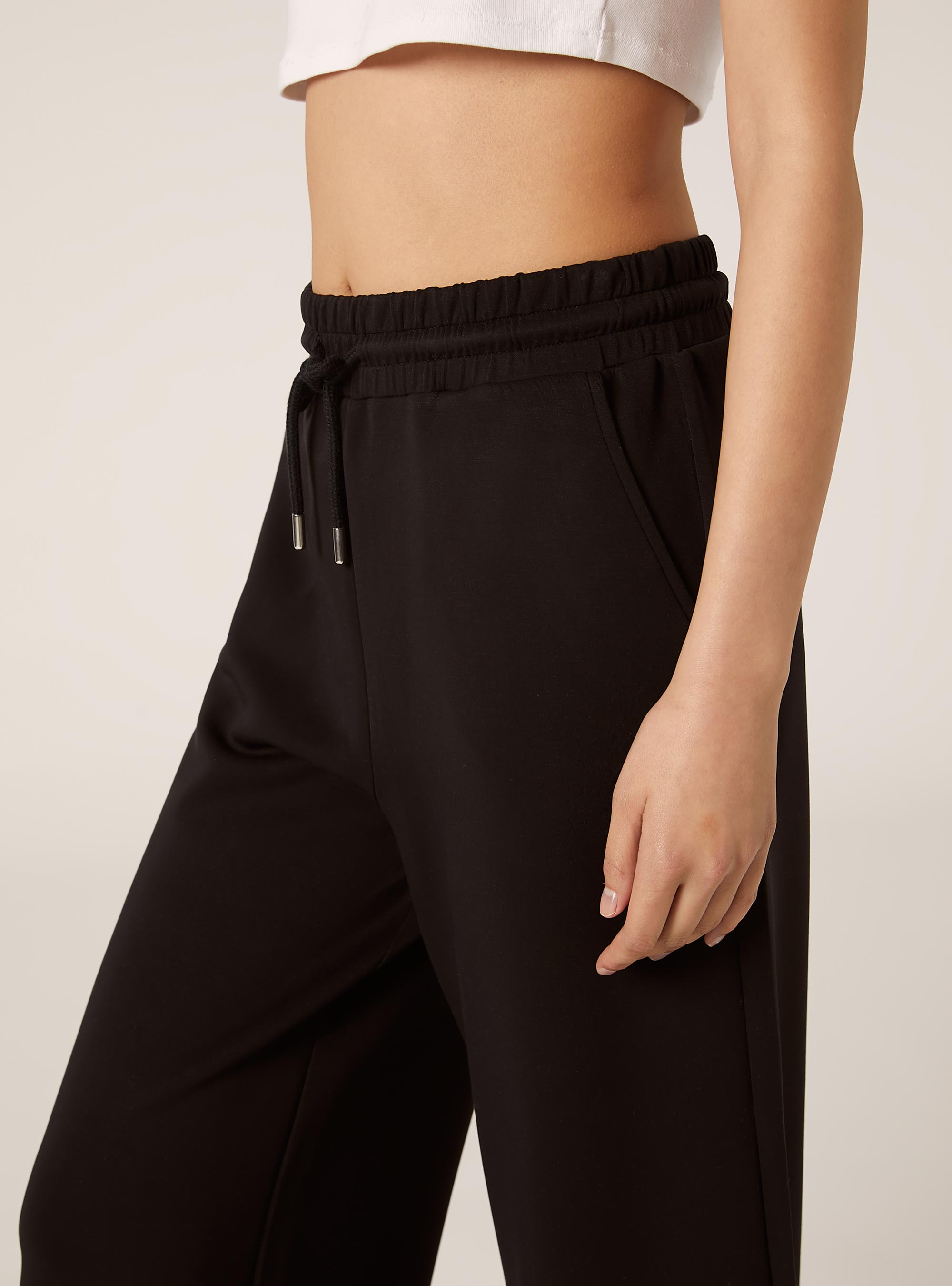 Soft-Touch-Culotte-Hose, BK1 BLACK