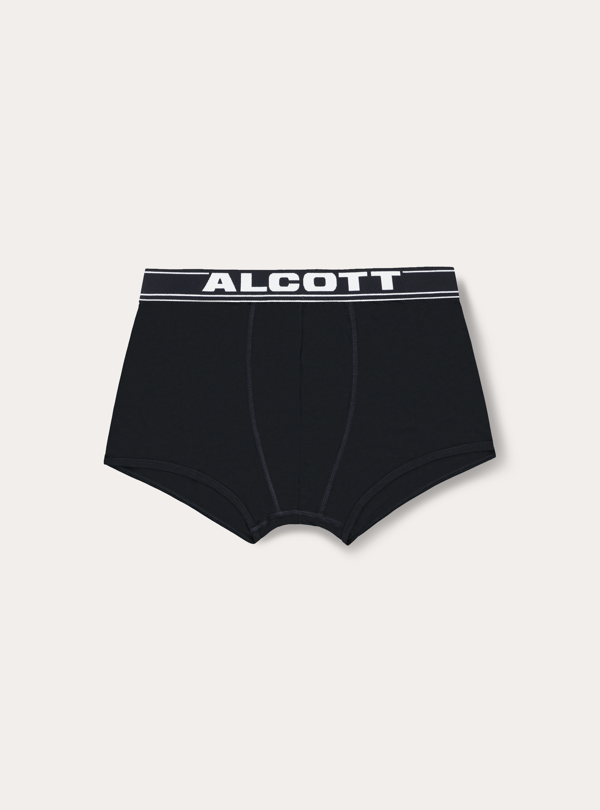 Boxers de algod&oacute;n el&aacute;stico con logotipo, NA1 NAVY DARK