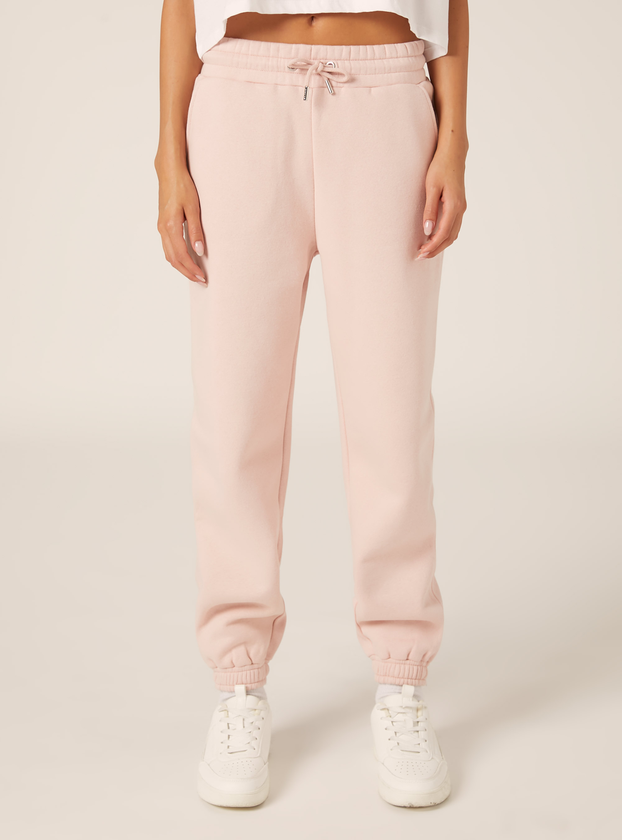 Pantalon jogger en molleton, PK2 PINK MEDIUM