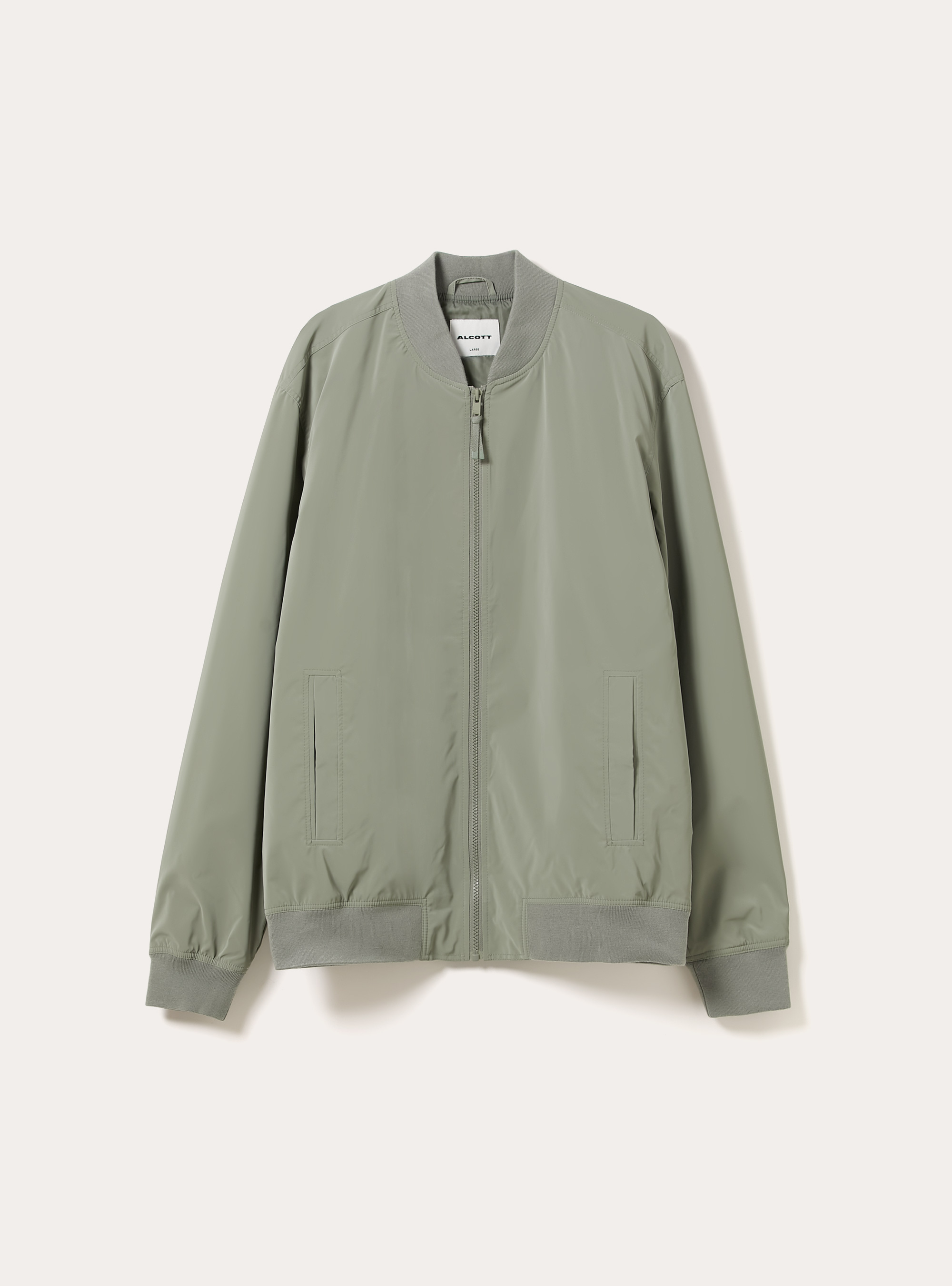Regular fit bomber jacket, SG3 SAGE LIGHT