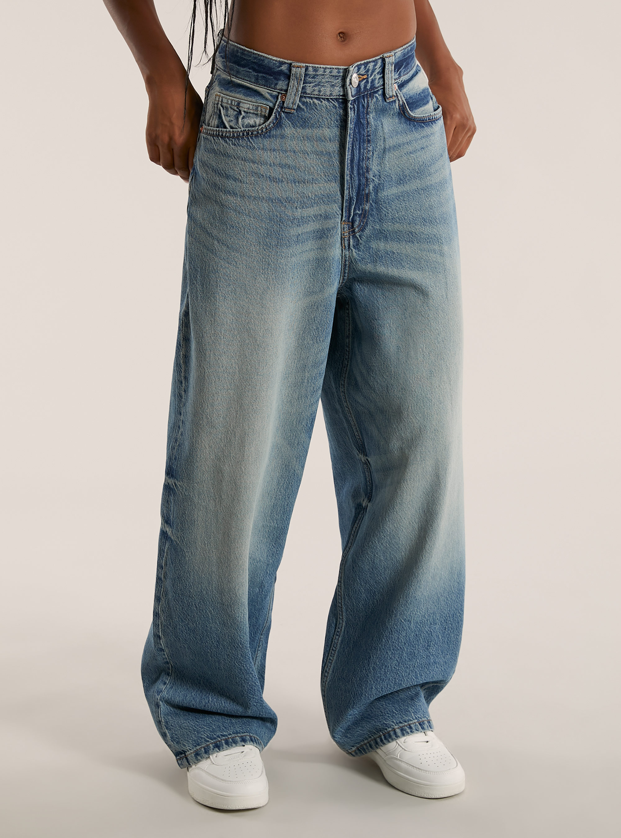 Jean super baggy, D005 LIGHT BLUE