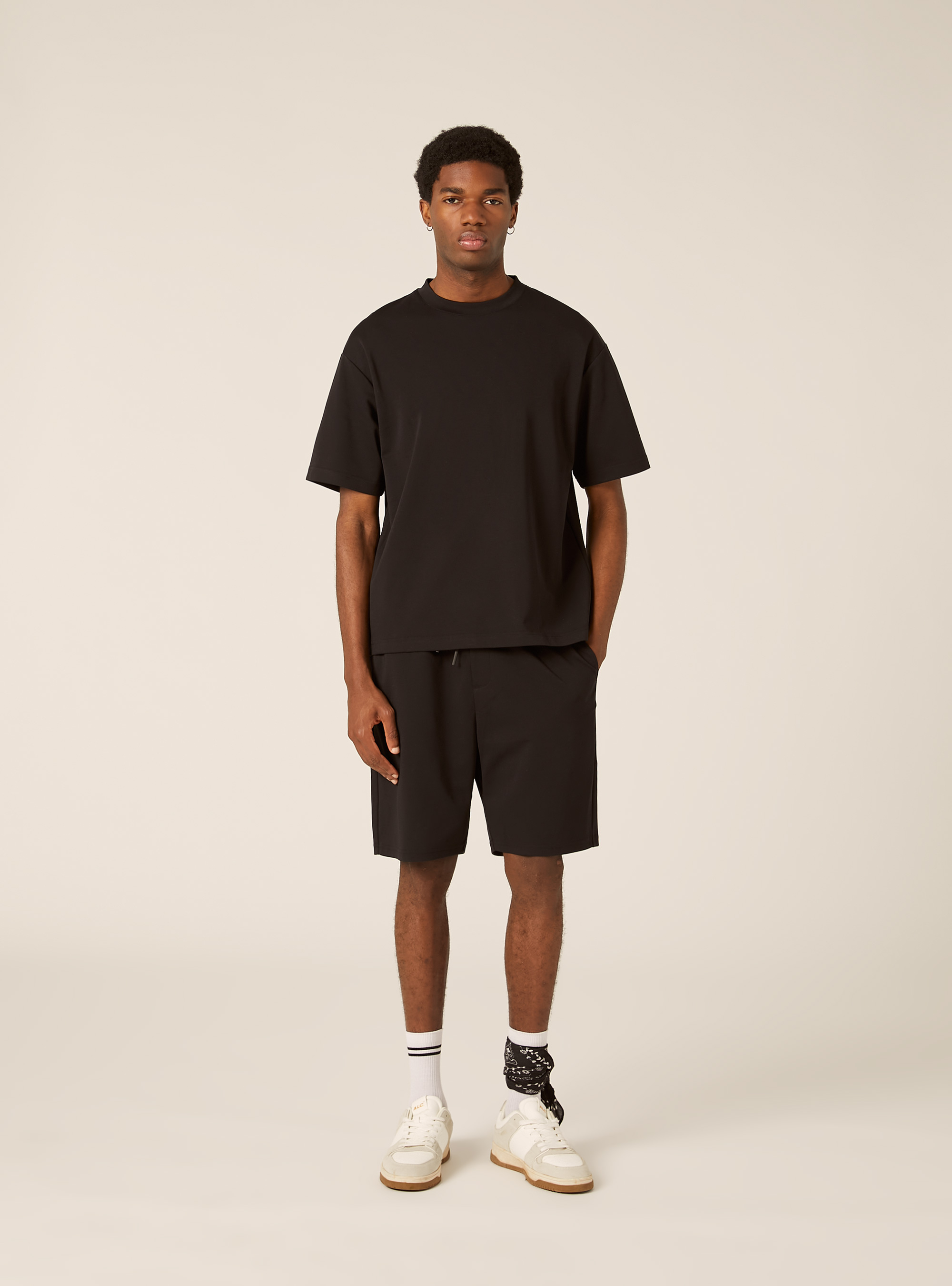 Bermudas AIRes de jersey, BK1 BLACK