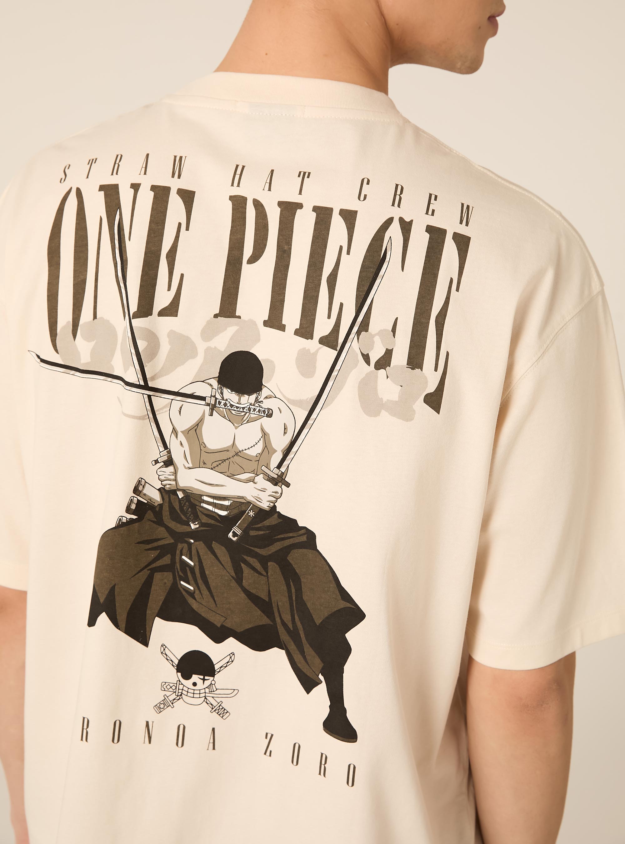 Camiseta de corte recto One Piece / Alcott, CR3 CREAM LIGHT