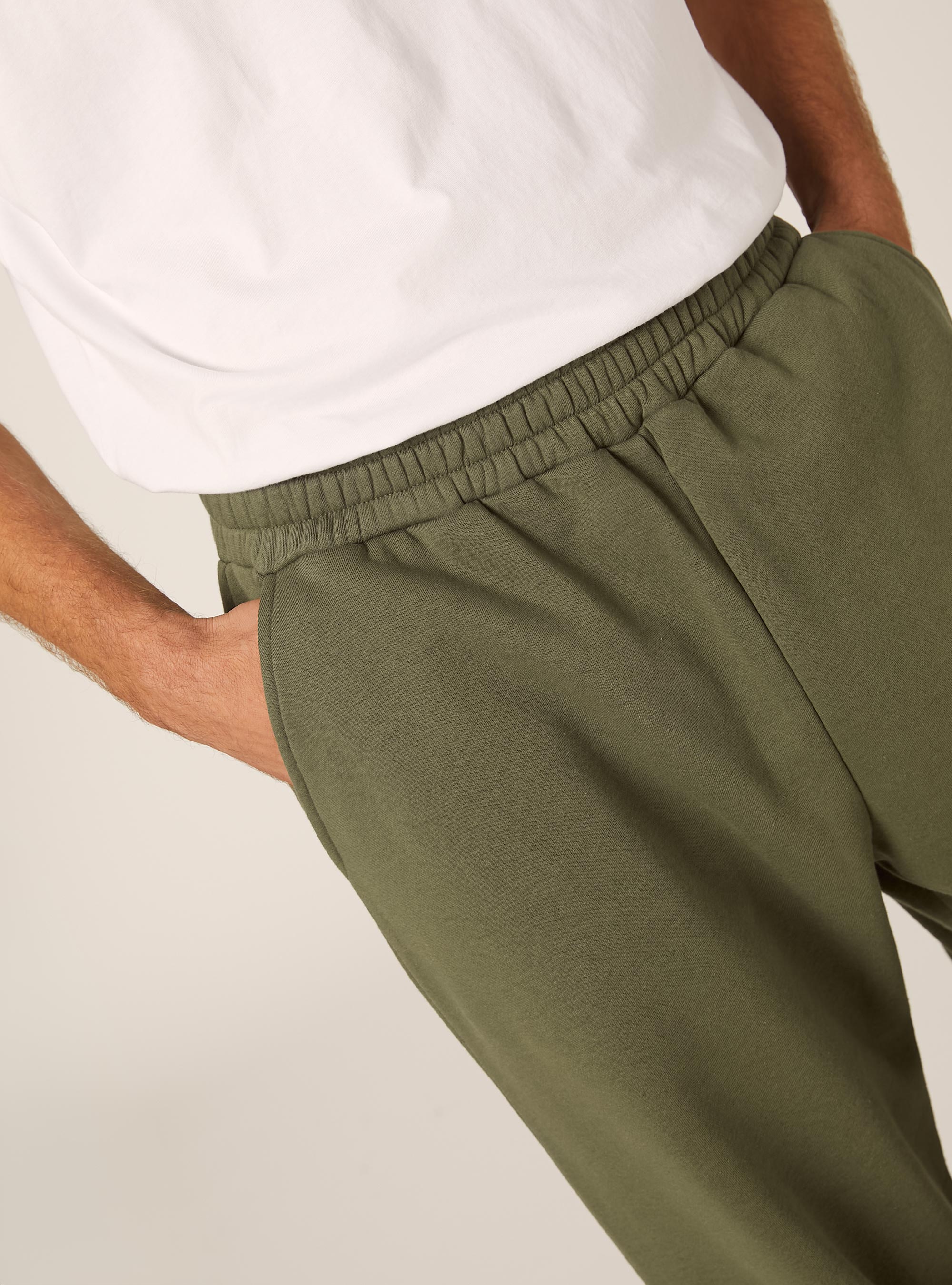 Pantalon ample en molleton, KY2 KAKY MEDIUM