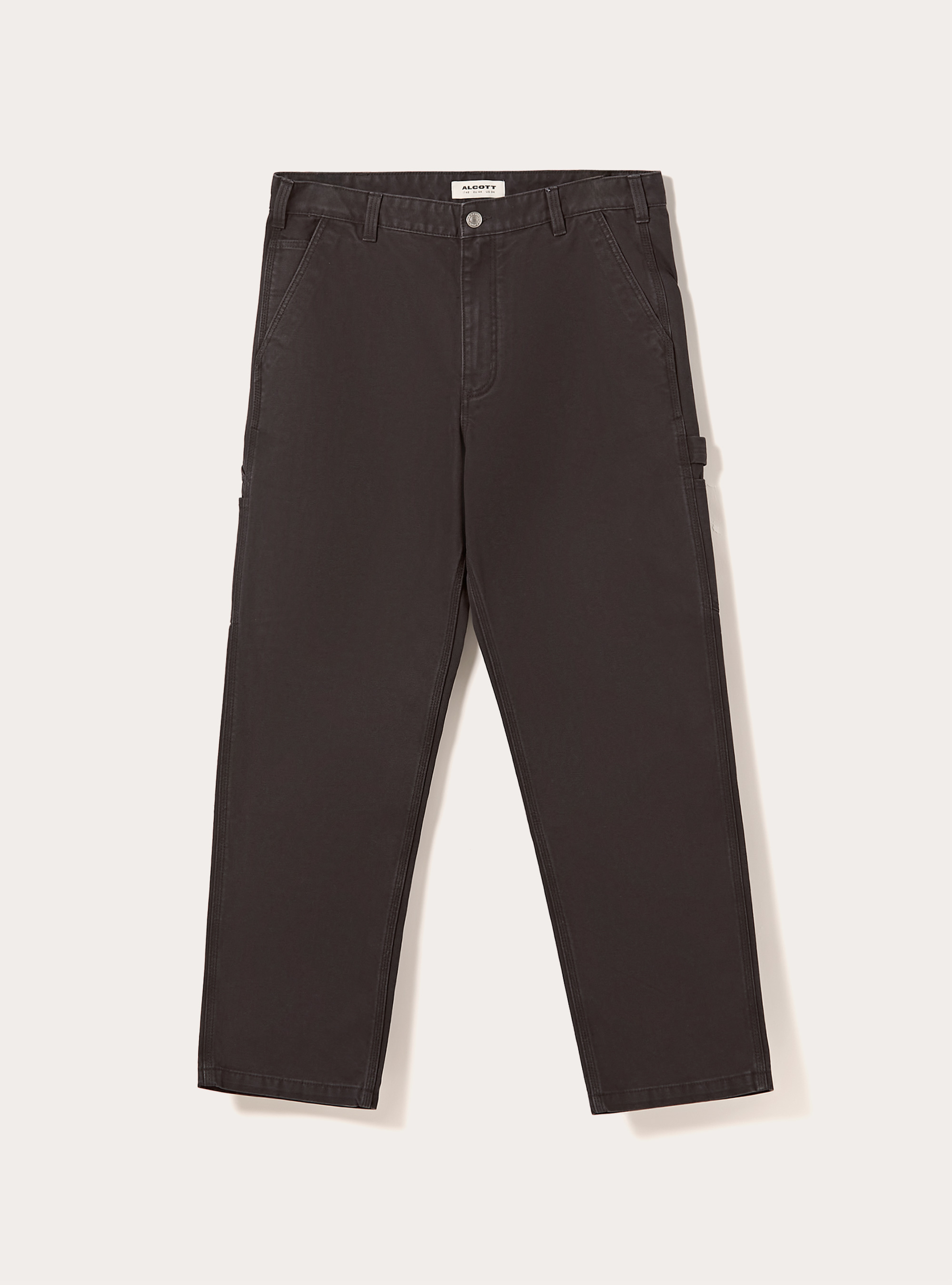 Pantalon en toile de charpentier, BK1 BLACK