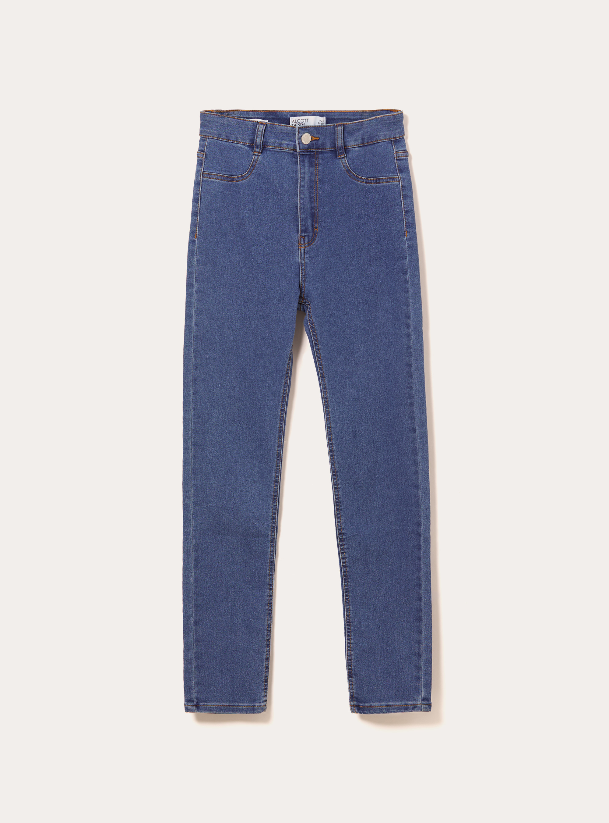 Jean skinny en denim stretch, C241 BLUE