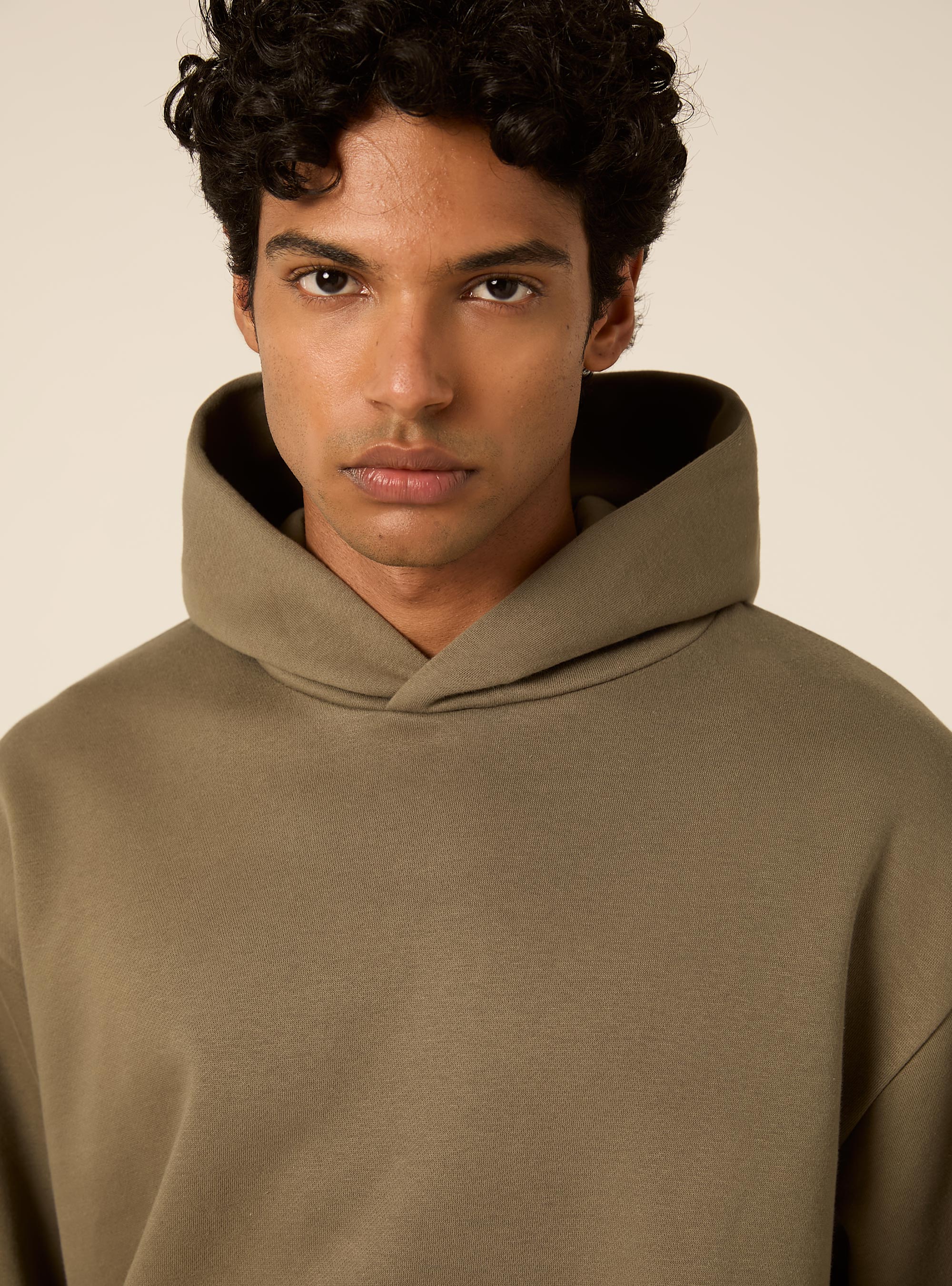 Boxy fit kapuzenpullover, KY2 KAKY MEDIUM