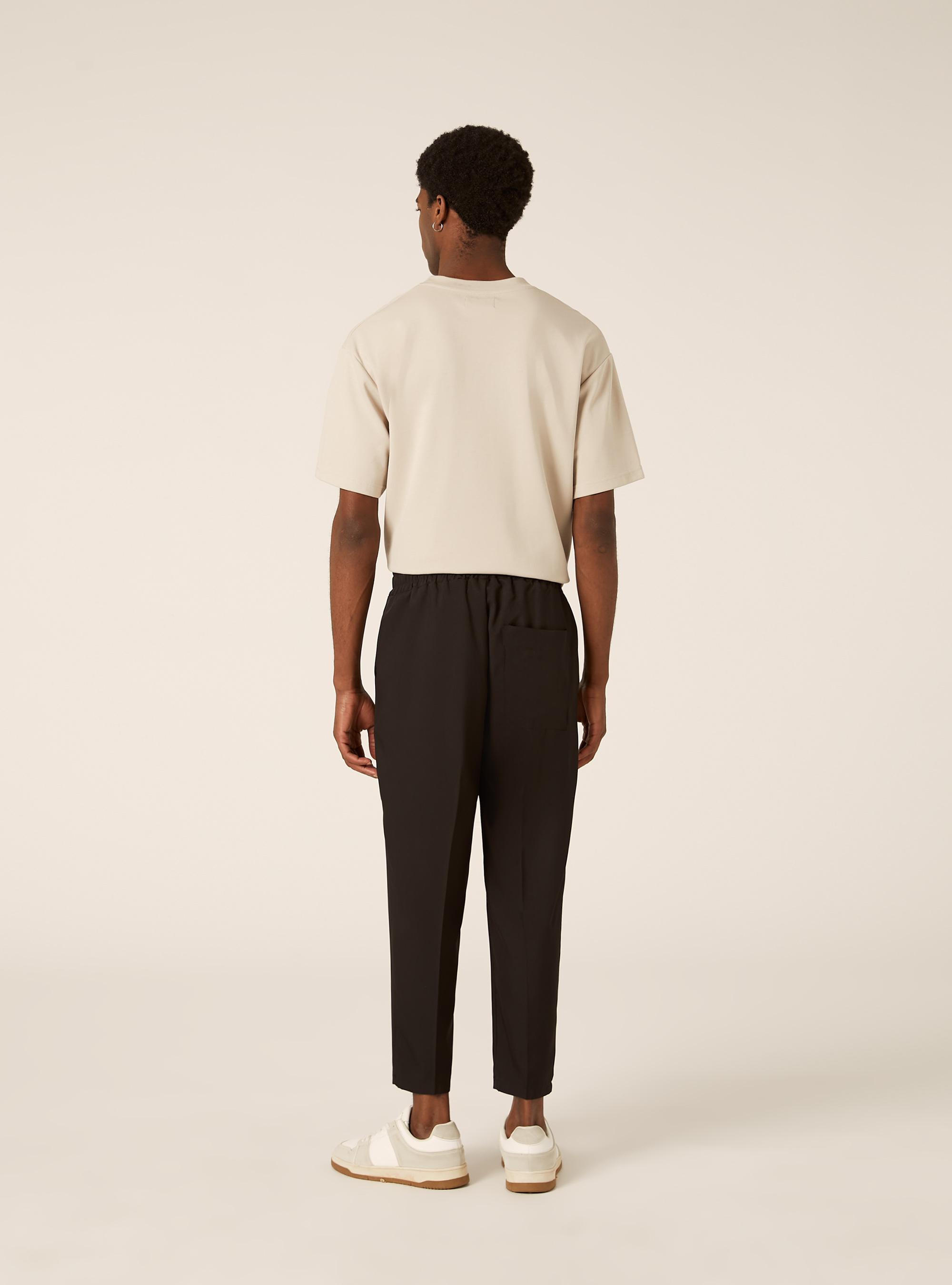 Pantal&oacute;n Jogger Sartorial, BK1 BLACK
