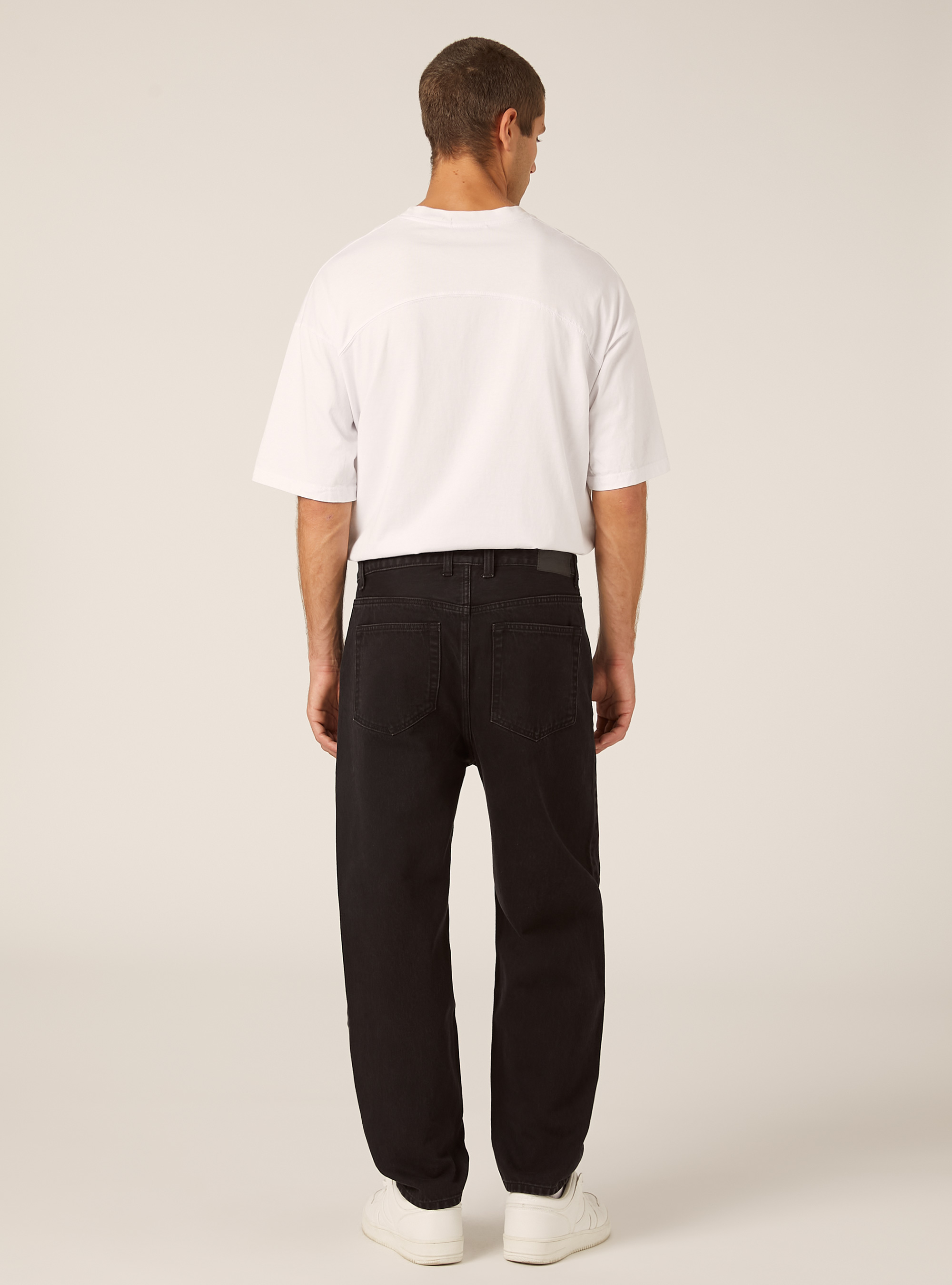 Jeans loose fit, D000 BLACK