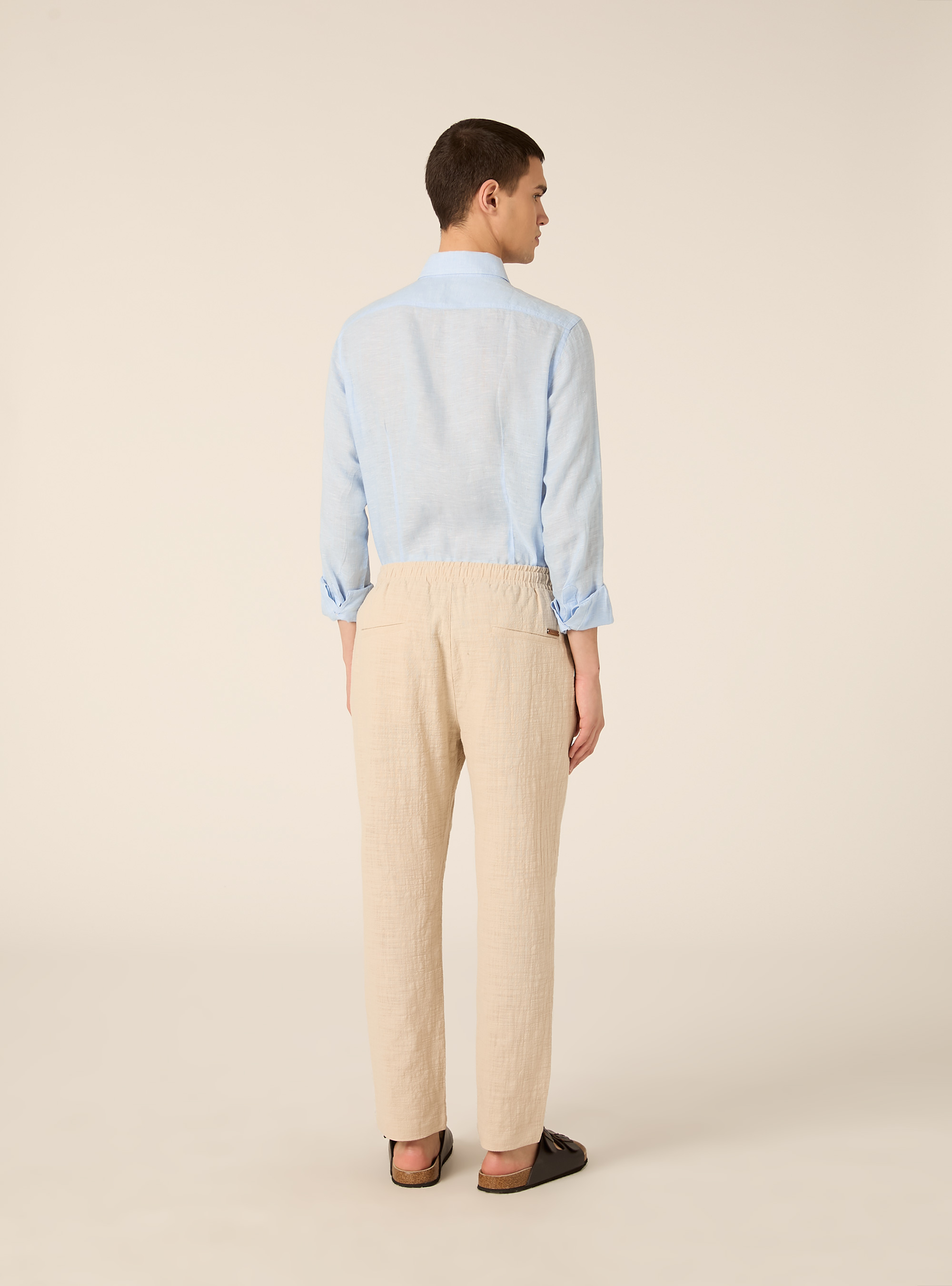 Lightweight jogger pants, BG3 BEIGE LIGHT