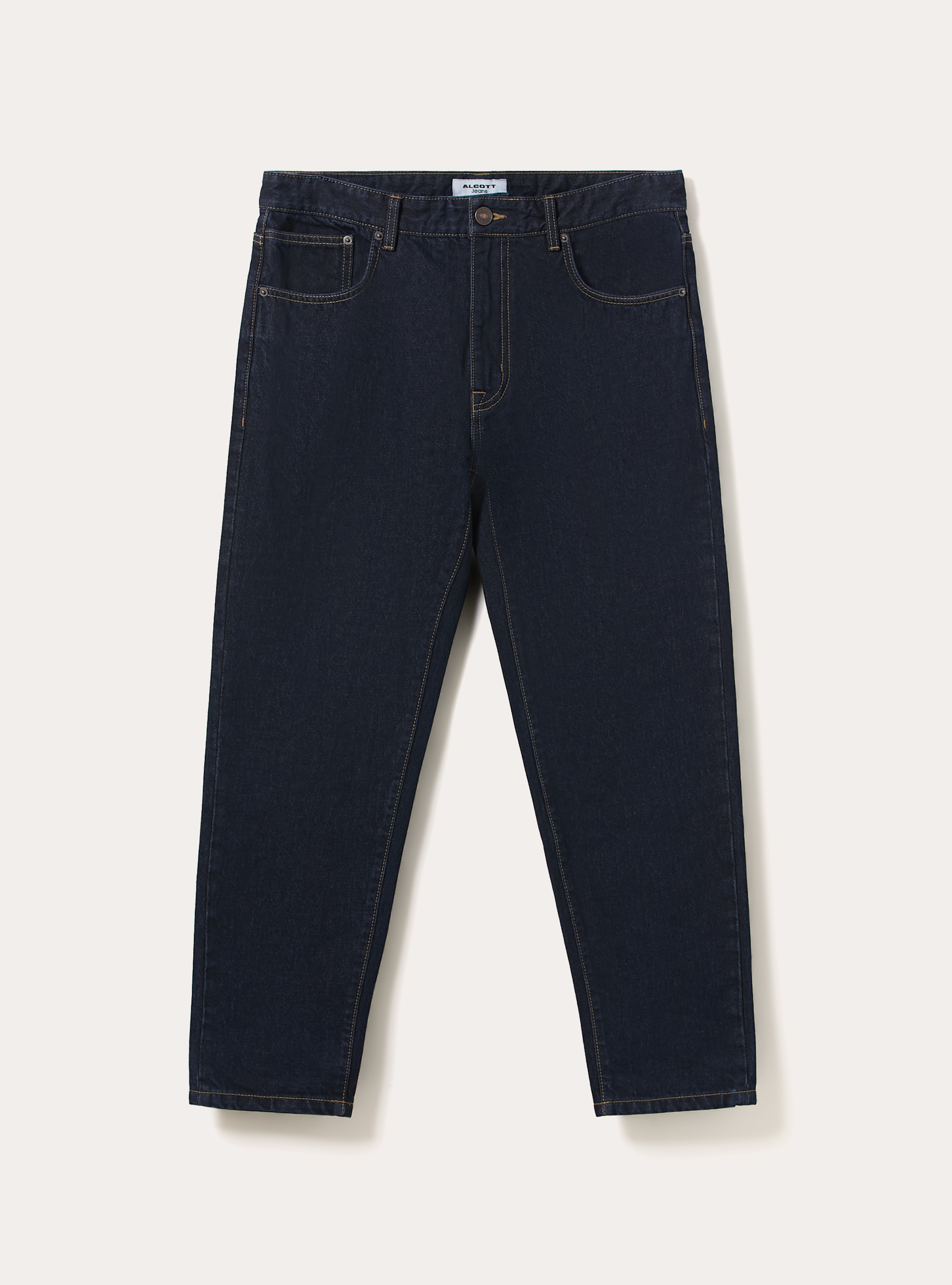 Loose fit jeans, D001 DEEP BLUE