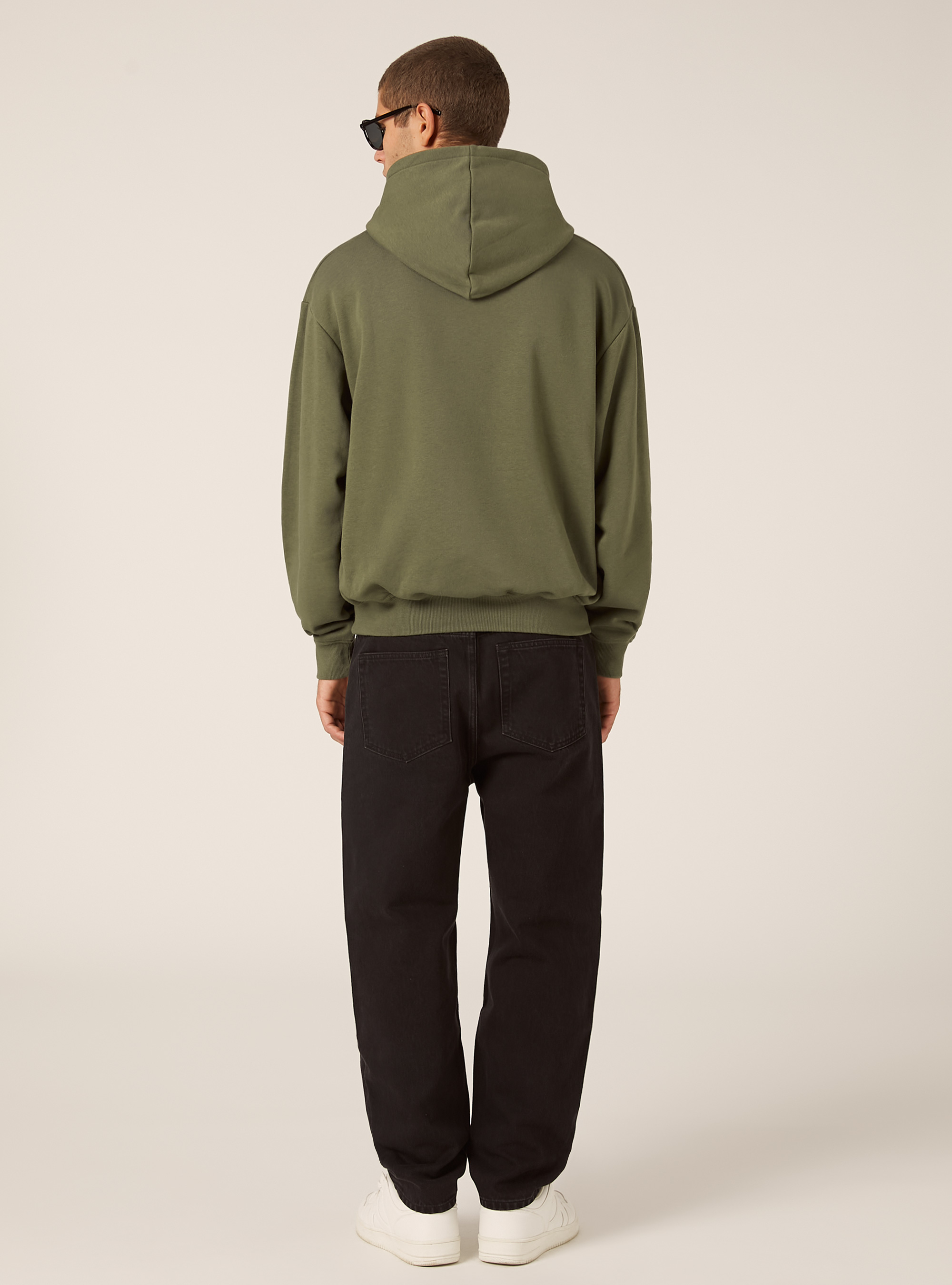 Sweat &agrave; capuche coupe boxy, KY2 KAKY MEDIUM
