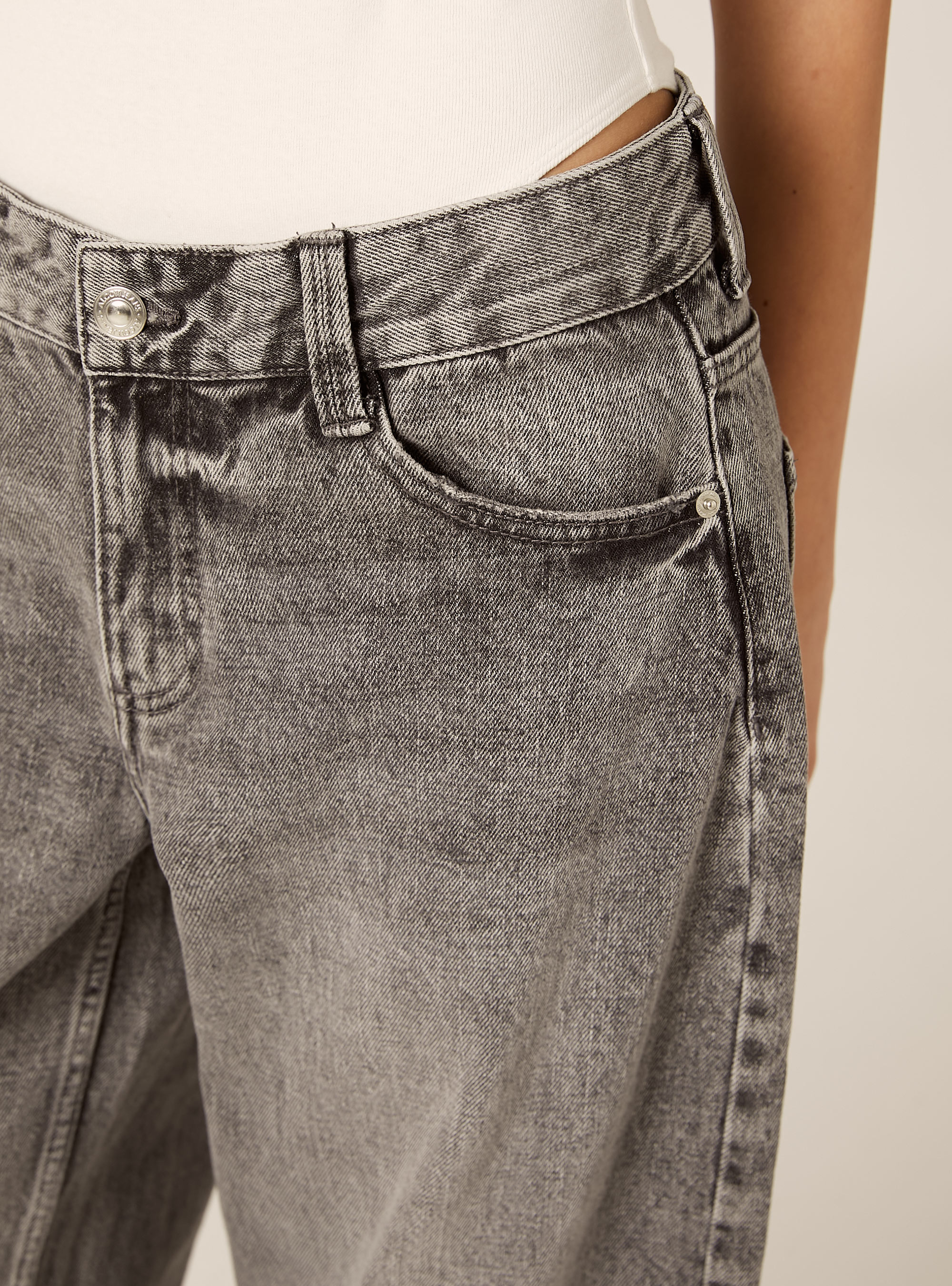 Baggy Barrel Jeans, D00G GREY
