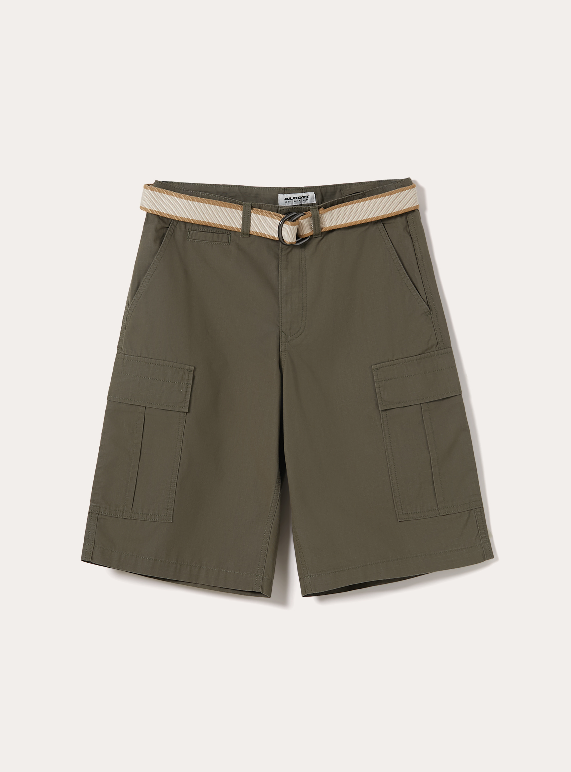 Ripstop cargo shorts, KY2 KAKY MEDIUM