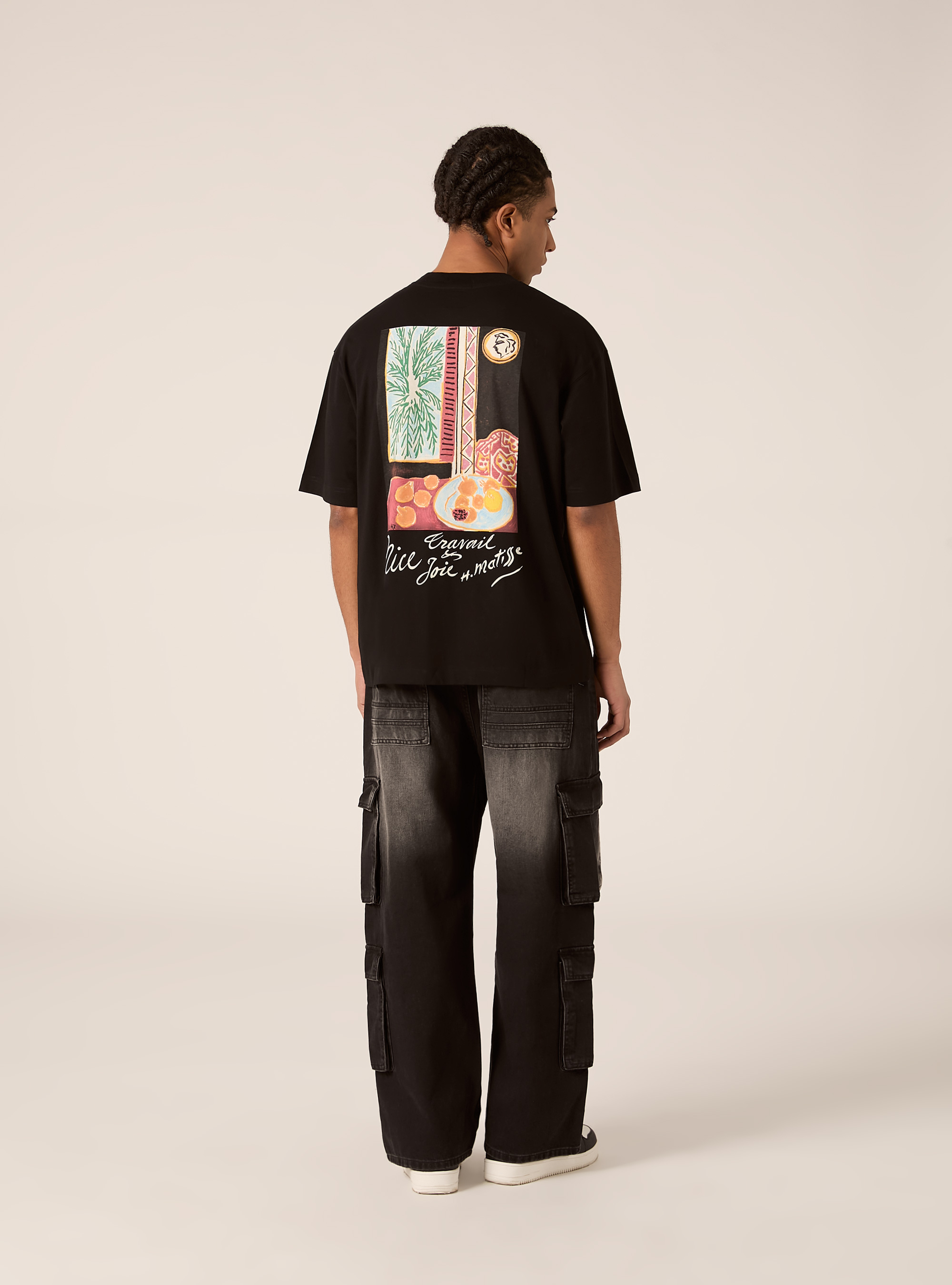 Camiseta de corte recto Henri Matisse / Alcott, BK1 BLACK