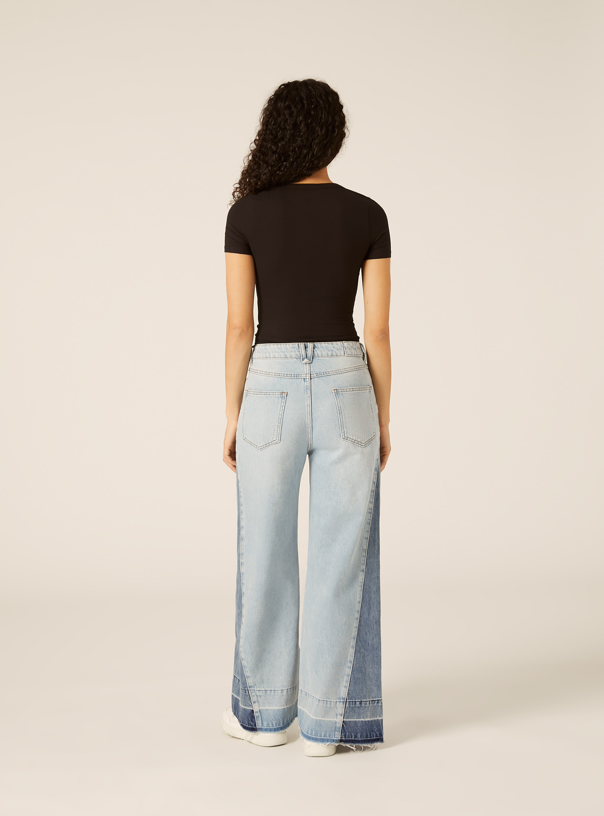 Body de Manga Corta de Canal&eacute;, BK1 BLACK