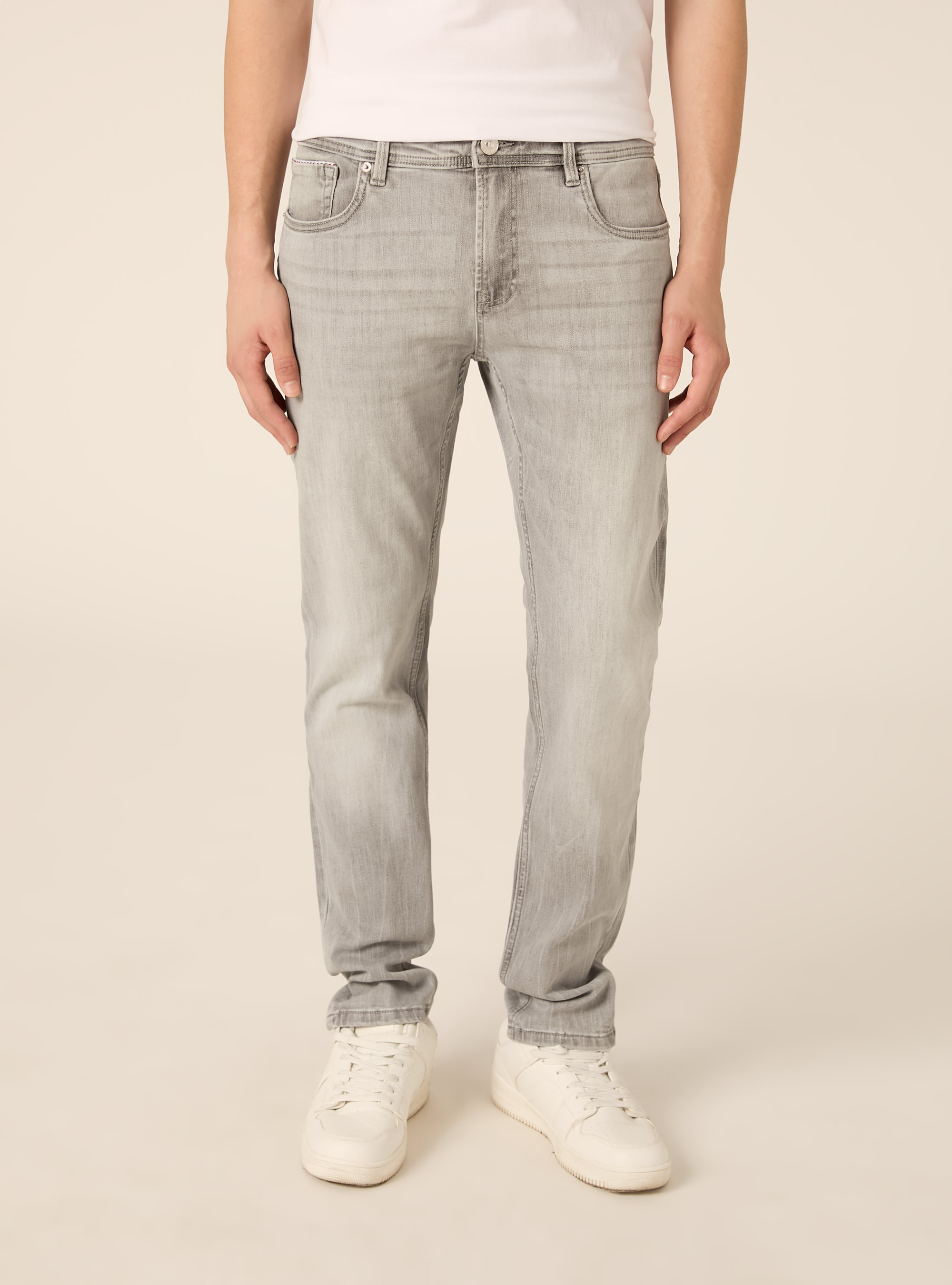 Skinny fit jeans, D03G GREY LIGHT