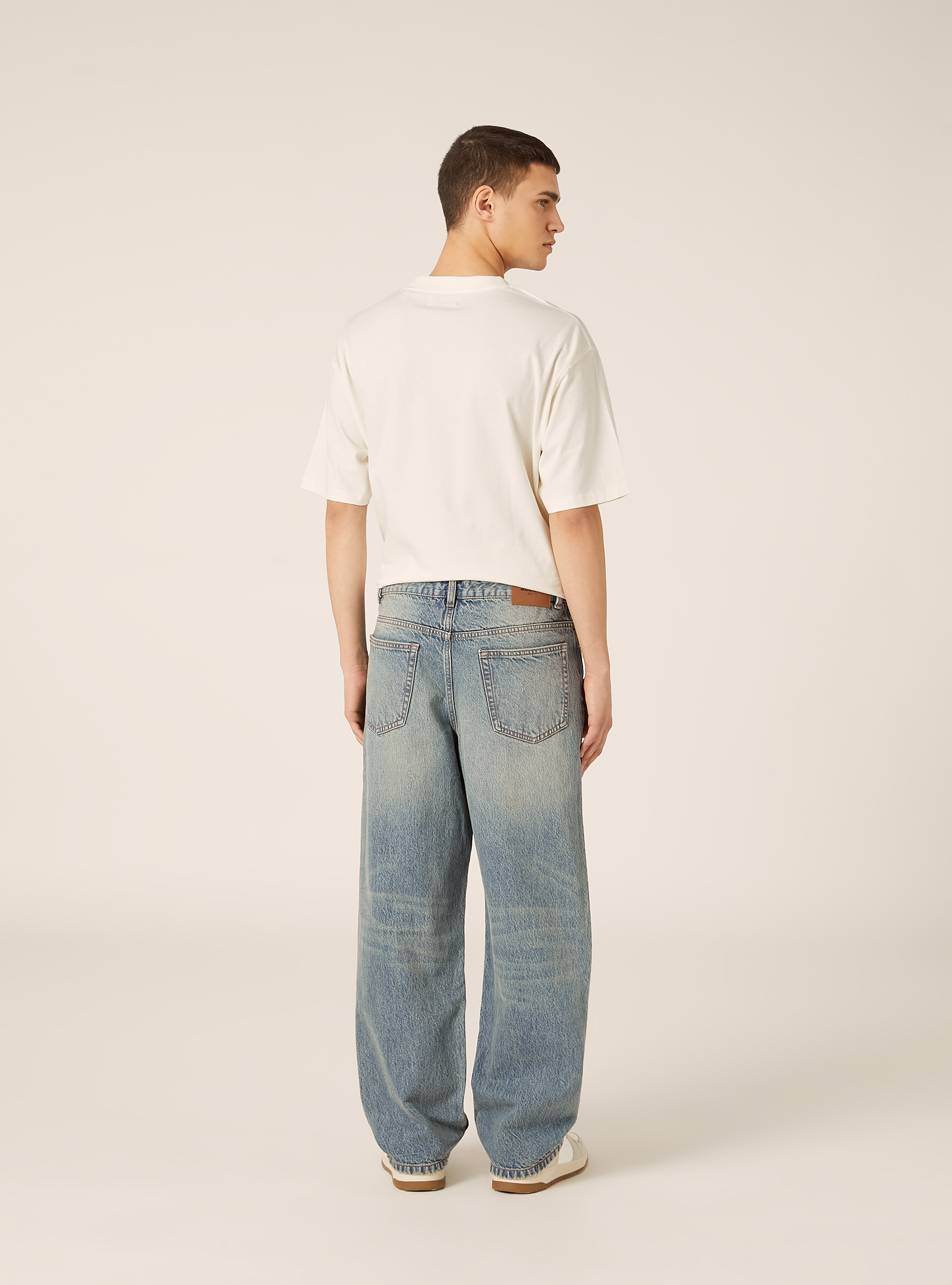 Jeans straight fit, D005 LIGHT BLUE
