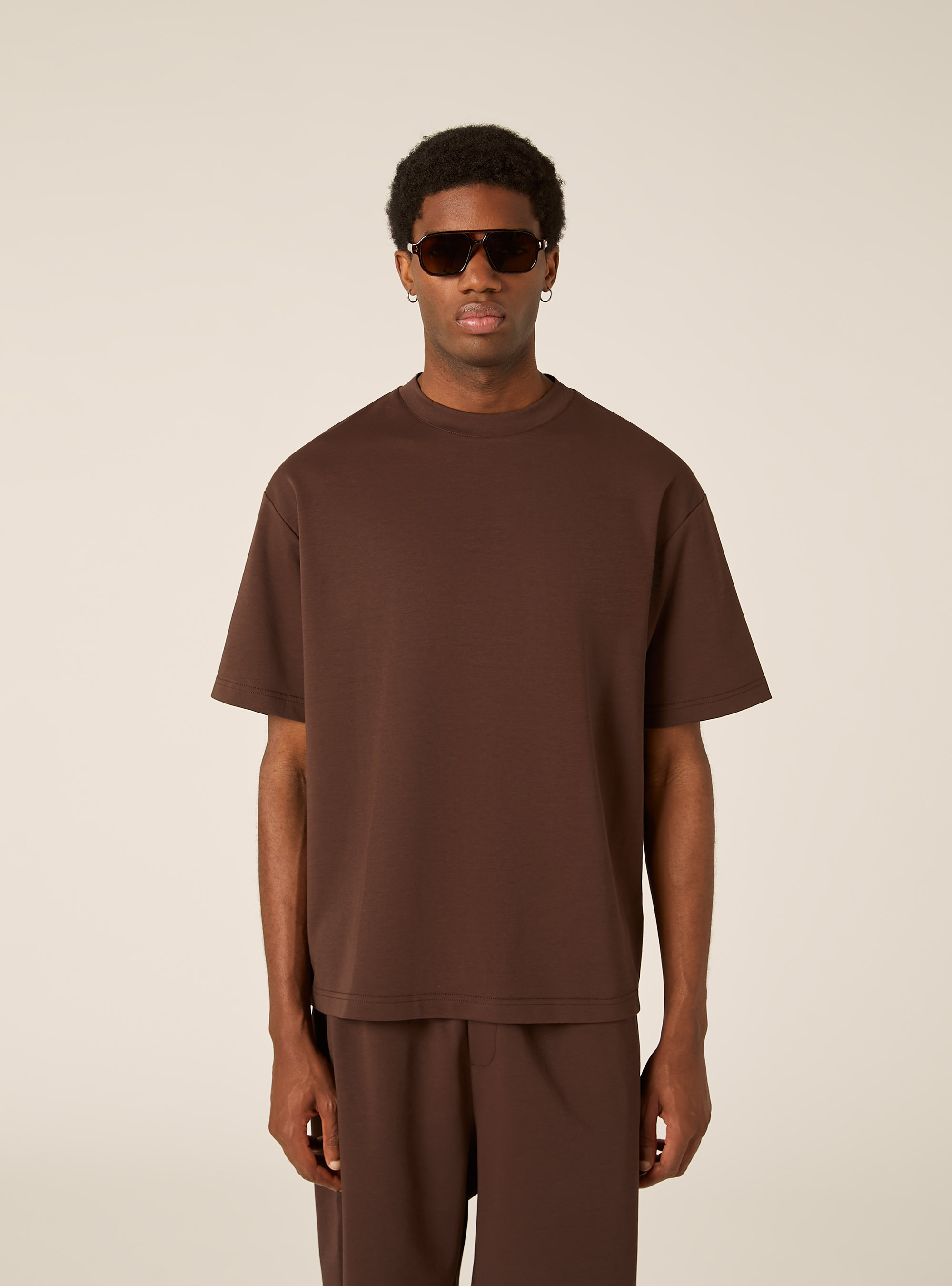 AIRes Jersey-T-Shirt, BR1 BROWN DARK