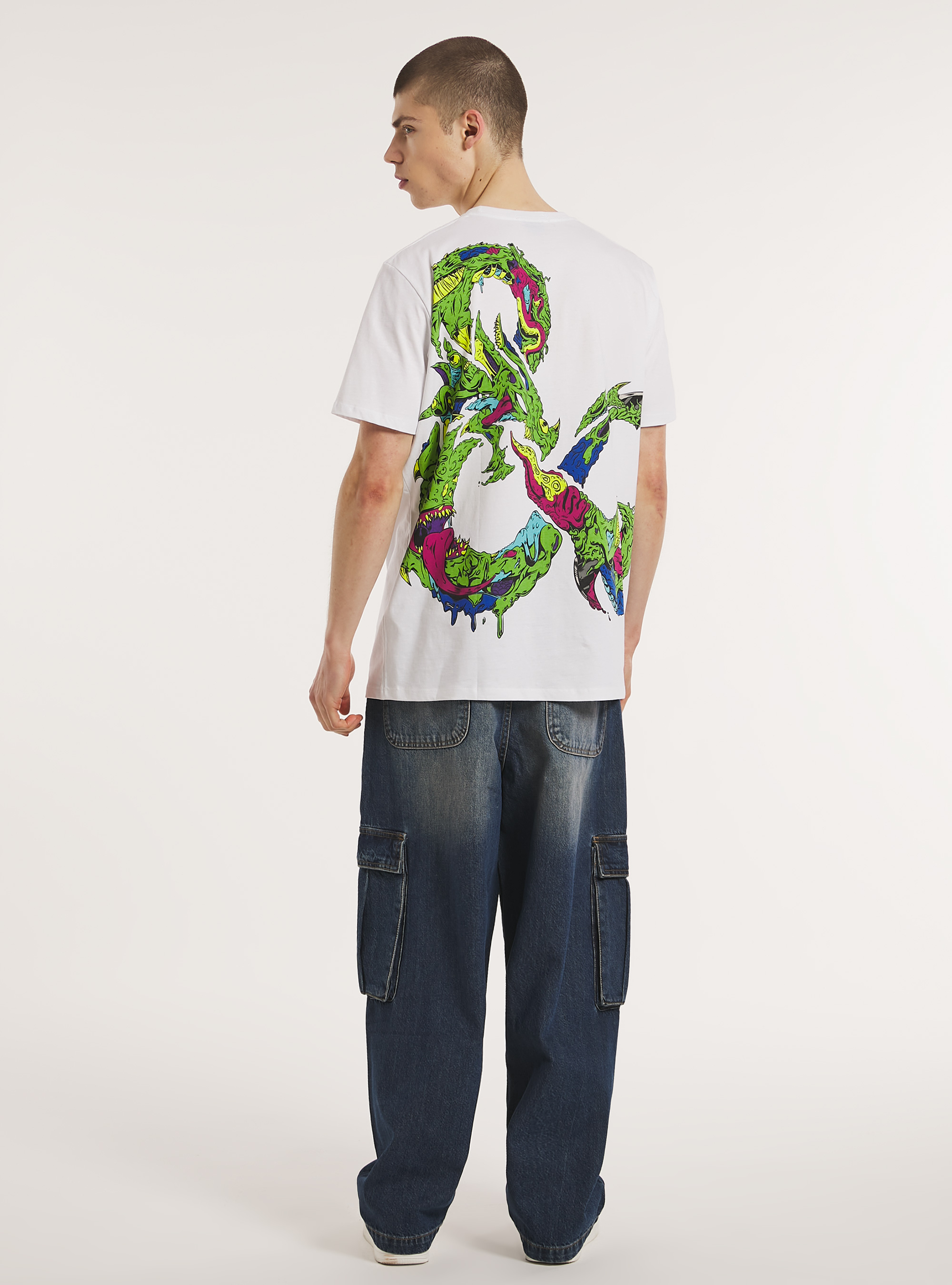 Dungeons & Dragons T-shirt / Alcott, WH3 WHITE