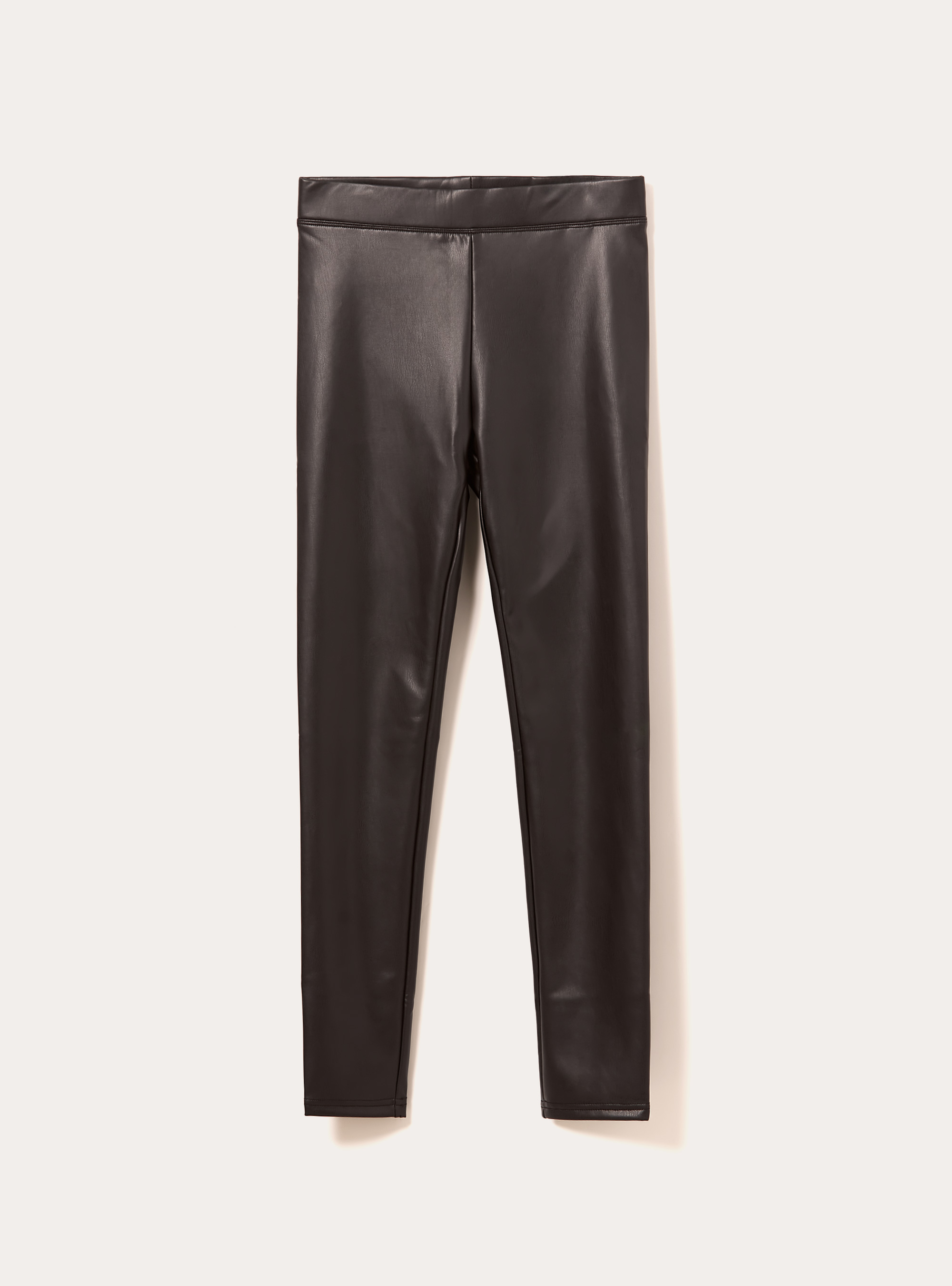 Leggings effet cuir, BK1 BLACK