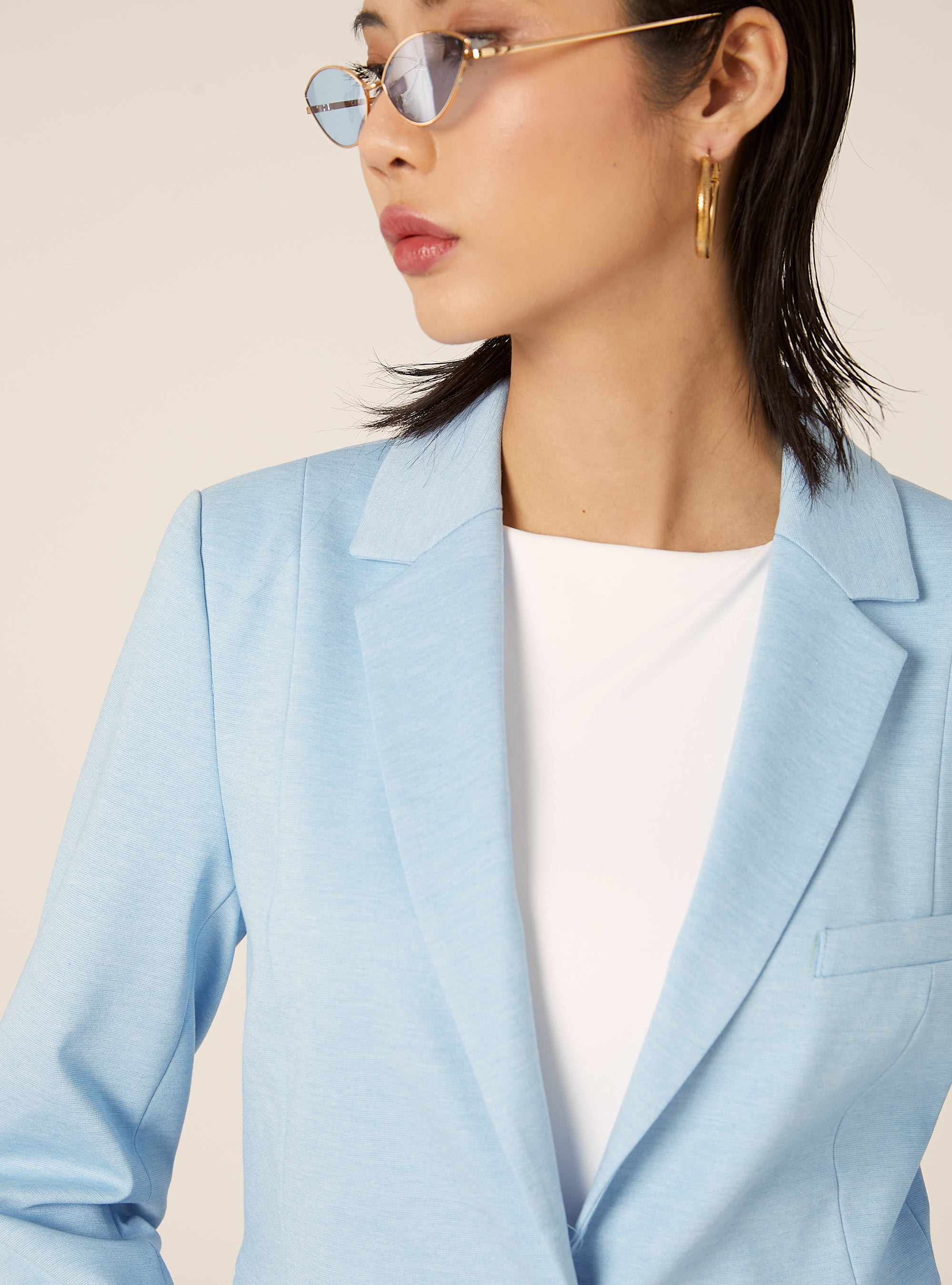 Blazer de jersey, AZ3 AZURE LIGHT