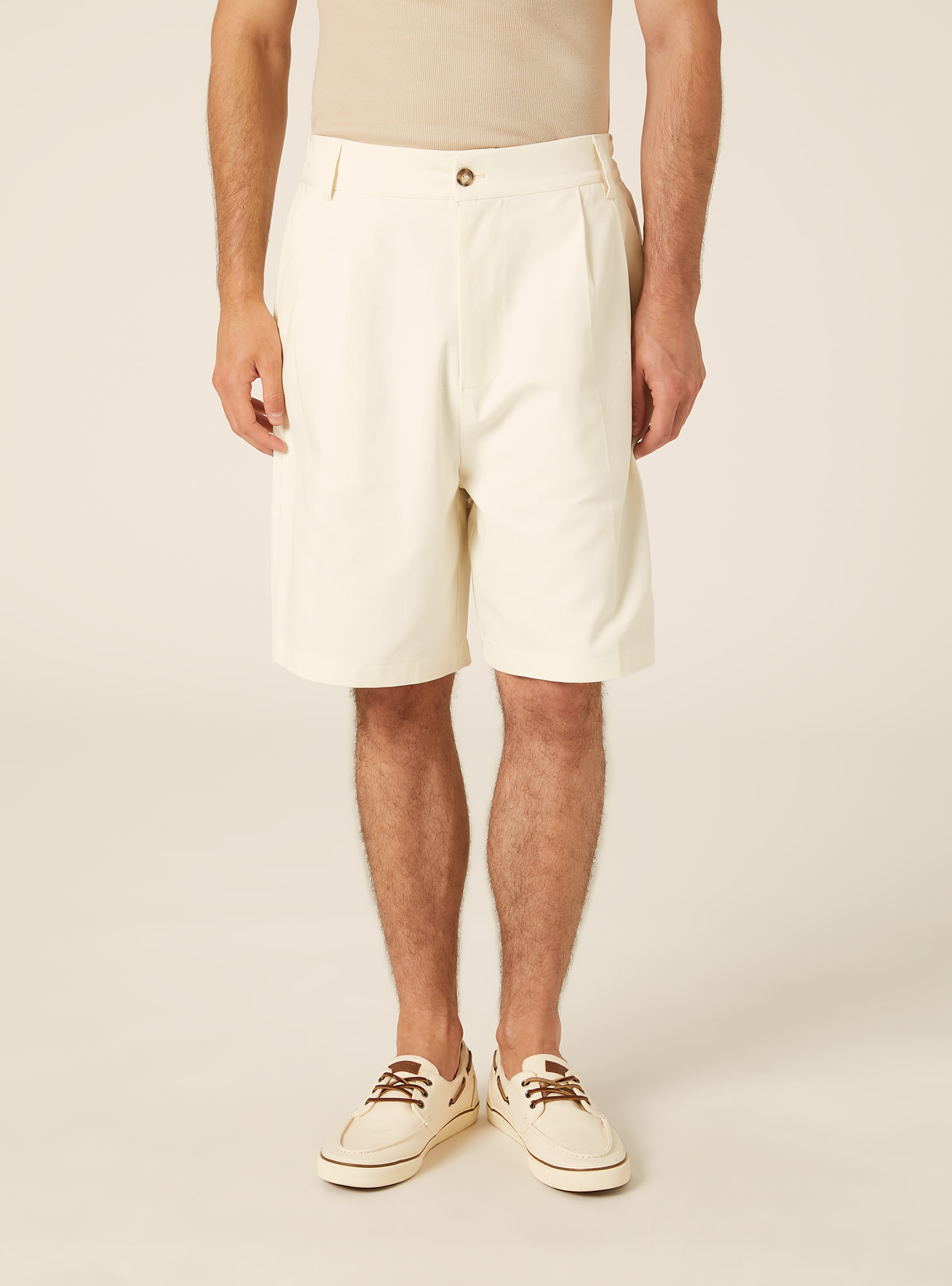 Bermuda Tailoring Coupe Baggy, WH1 OFF WHITE