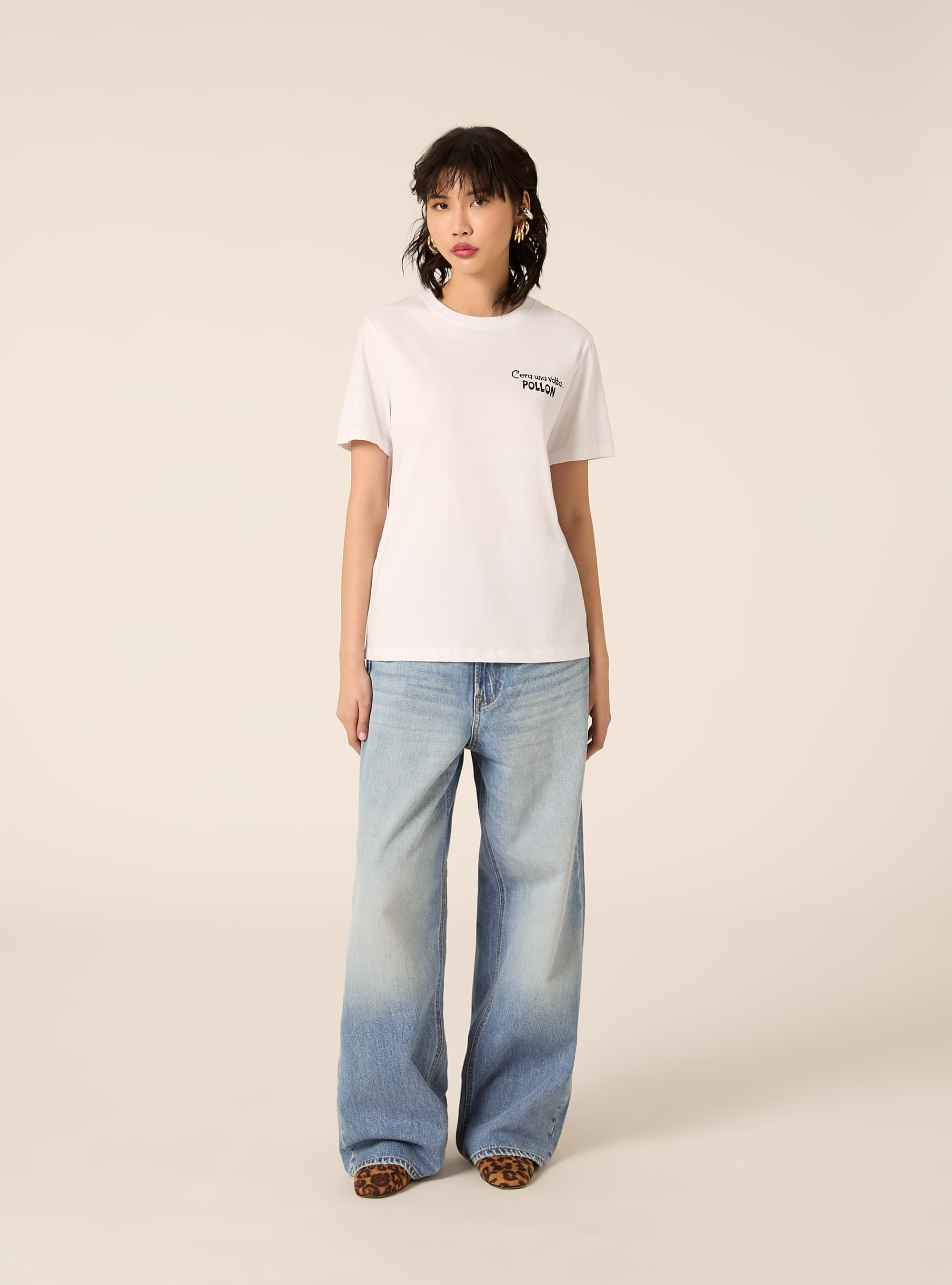 Camiseta Pollon / Alcott, WH3 WHITE