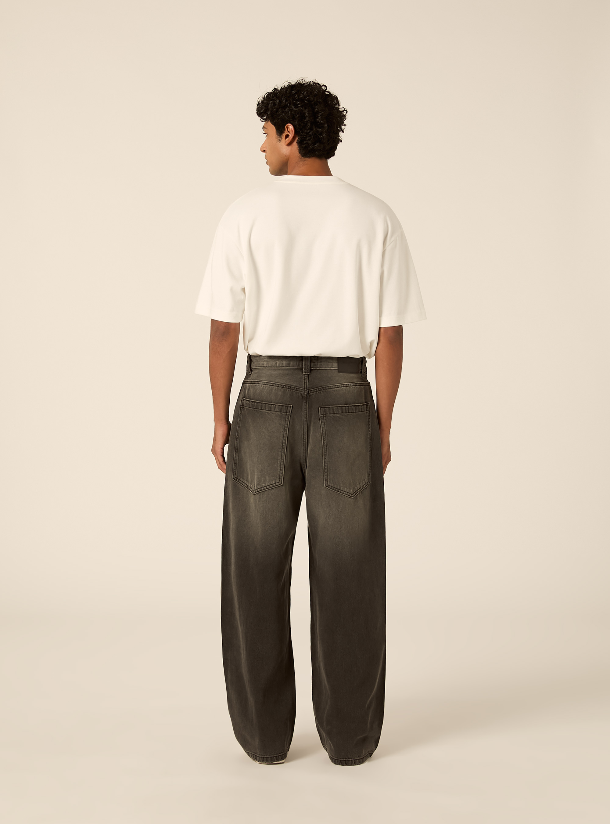 Jeans baggy fit, D00G GREY