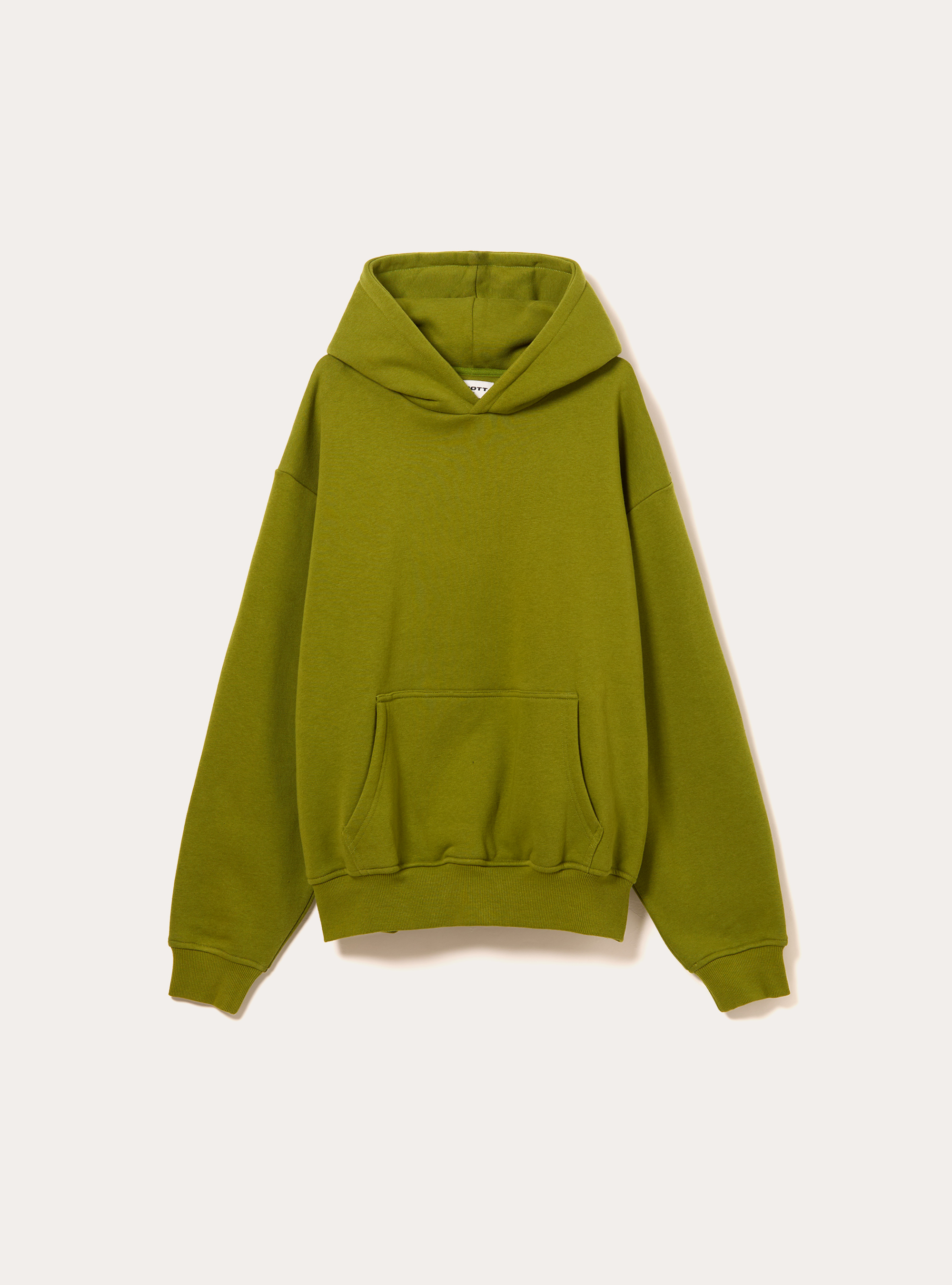 Sweat &agrave; capuche coupe boxy, GN3 GREEN LIGHT
