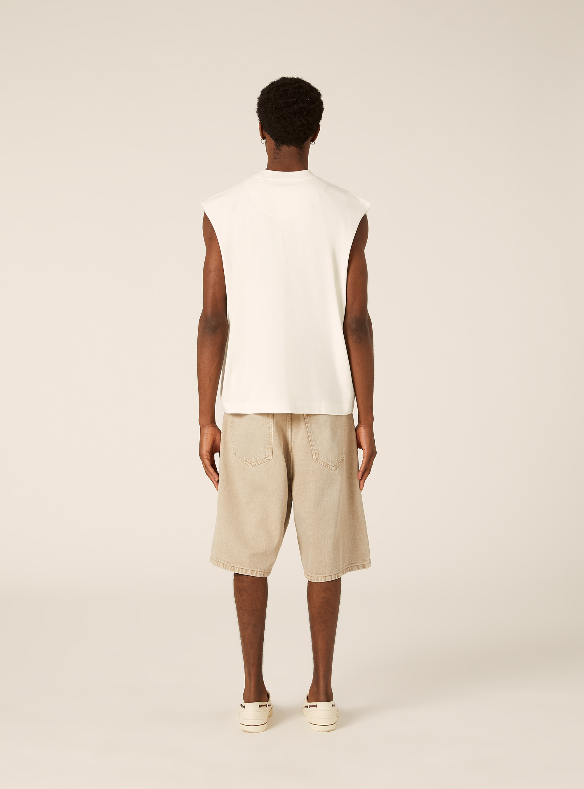 Boxy Fit Tank Top, WH2 WHITE