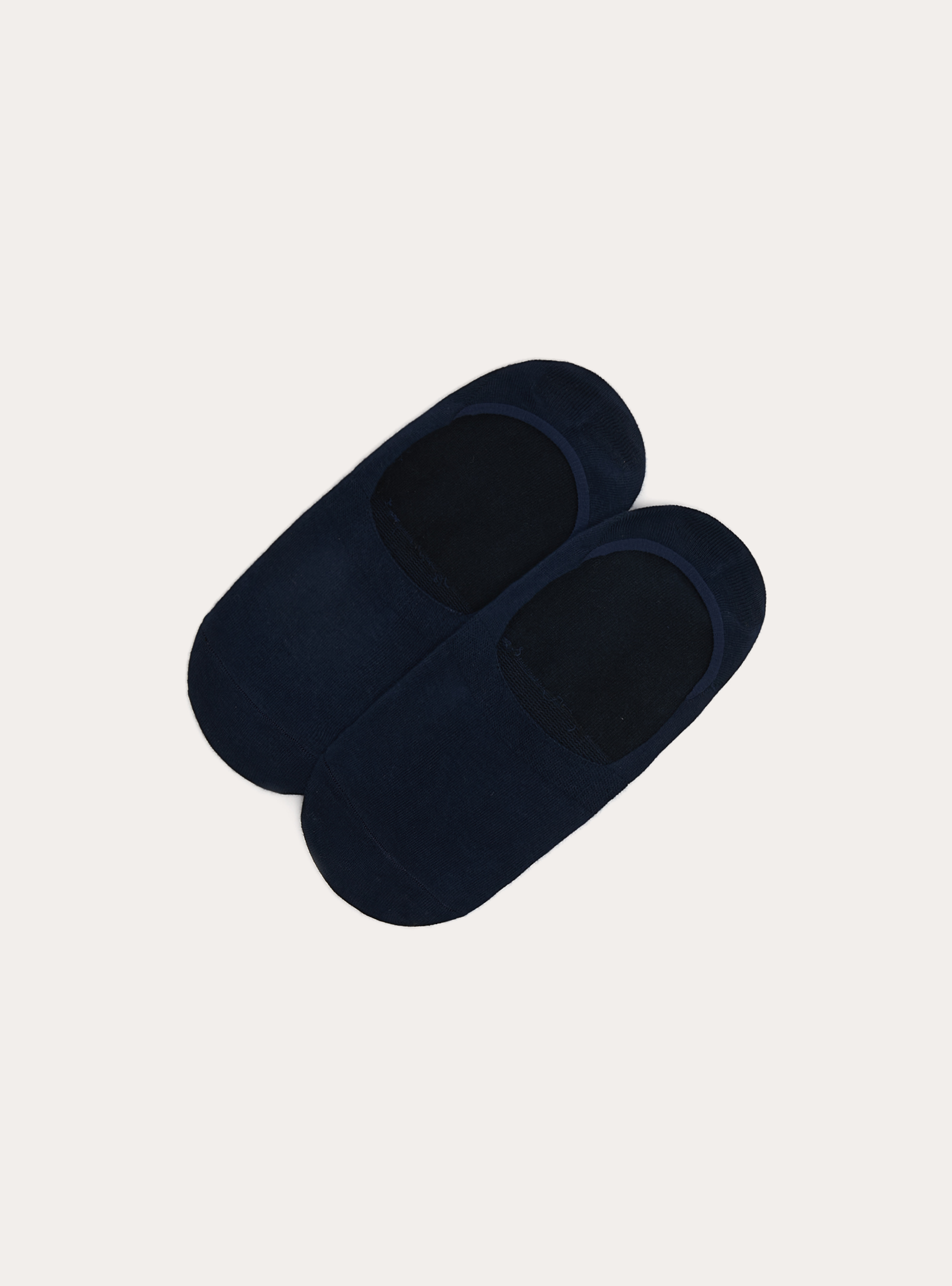 Multipack 3 Pairs of Invisible No-Show Socks, NA1 NAVY DARK