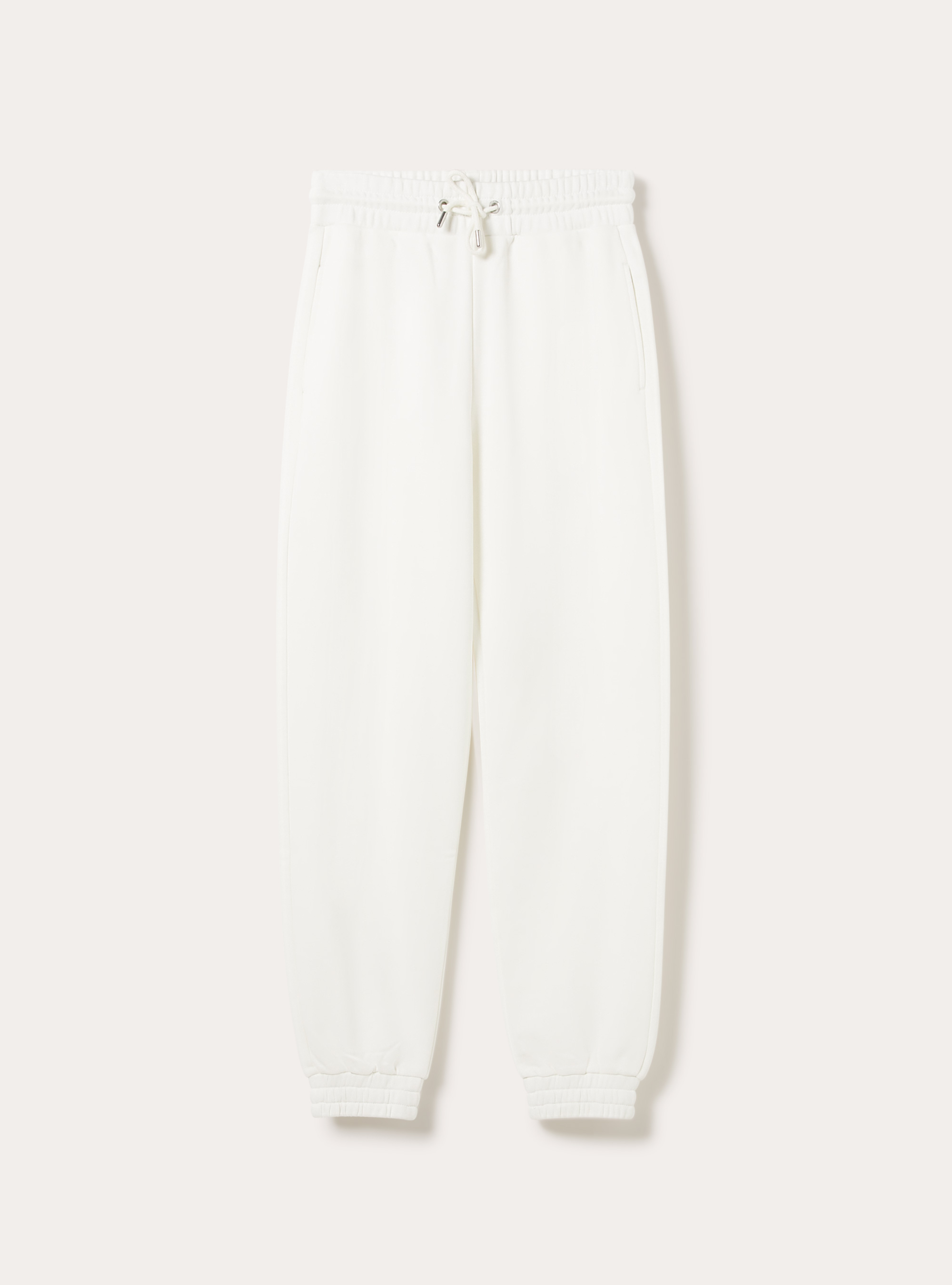 Pantalon jogger en molleton, WH1 OFF WHITE